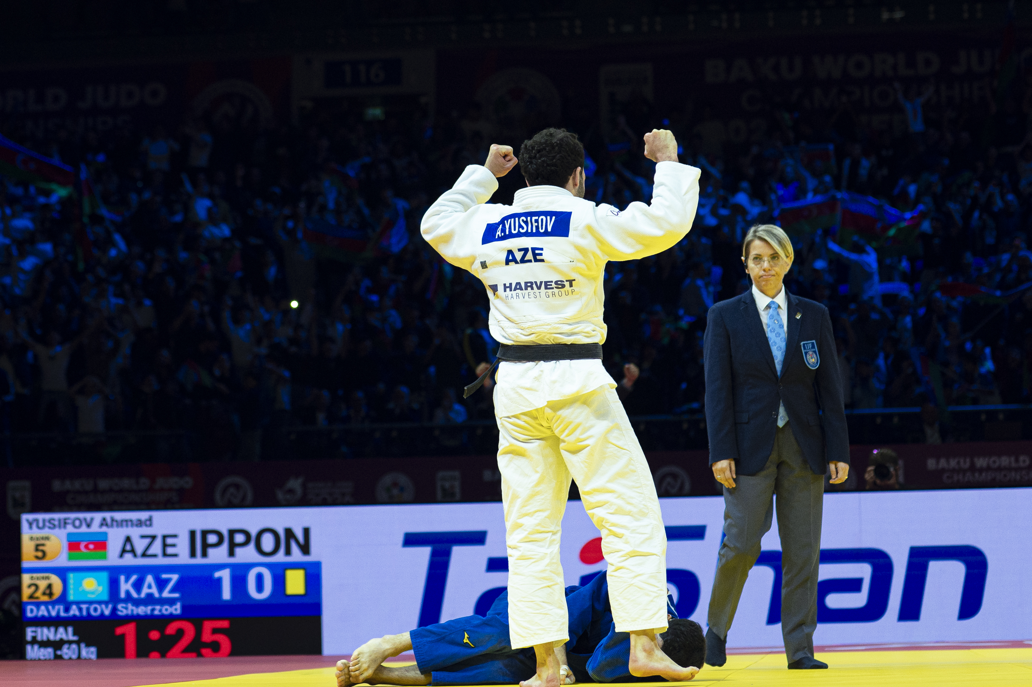 Ahmad Yusifov Crowned World Champion on Opening Day of Baku 2026