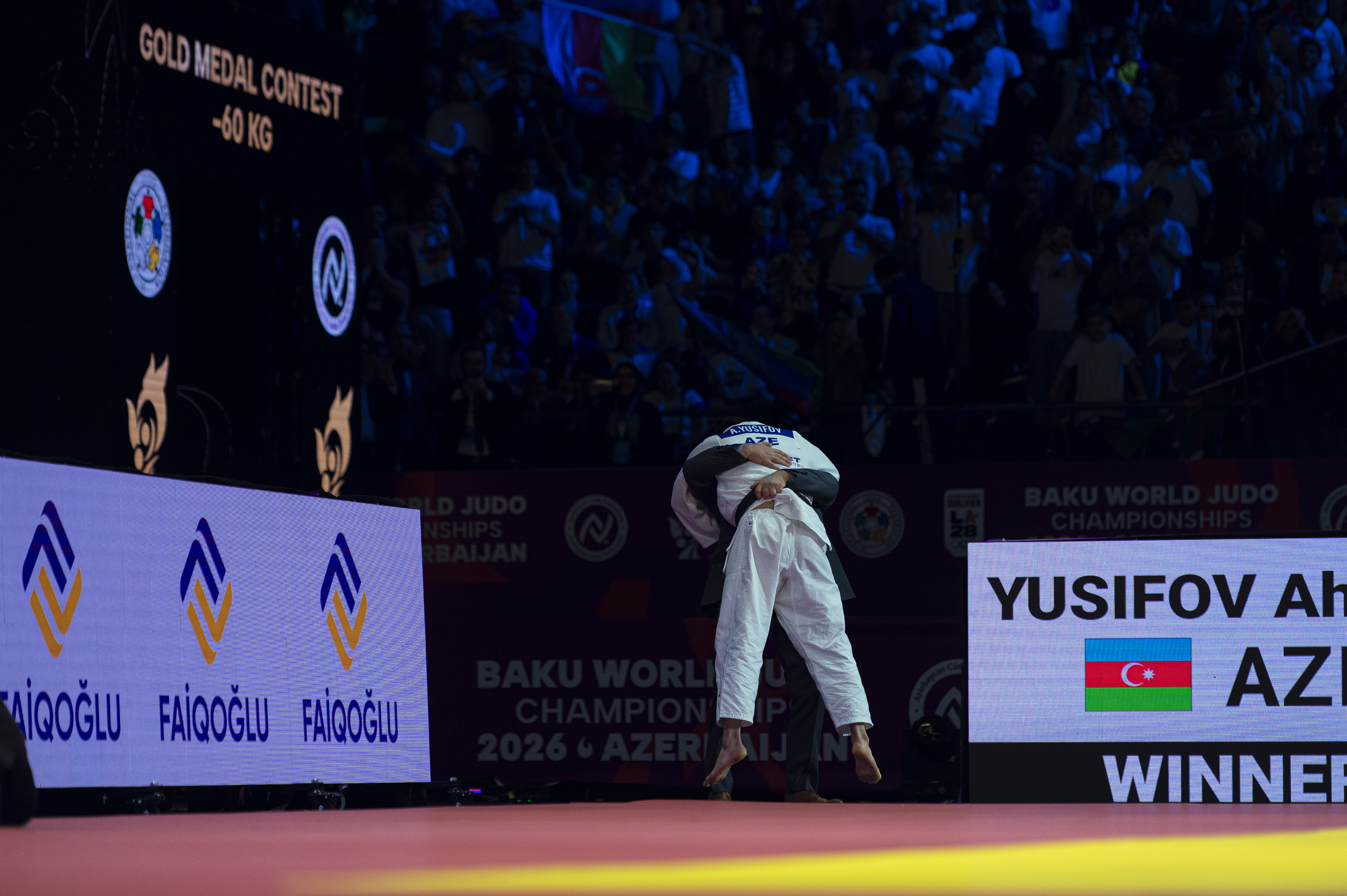 Ahmad Yusifov Crowned World Champion on Opening Day of Baku 2026