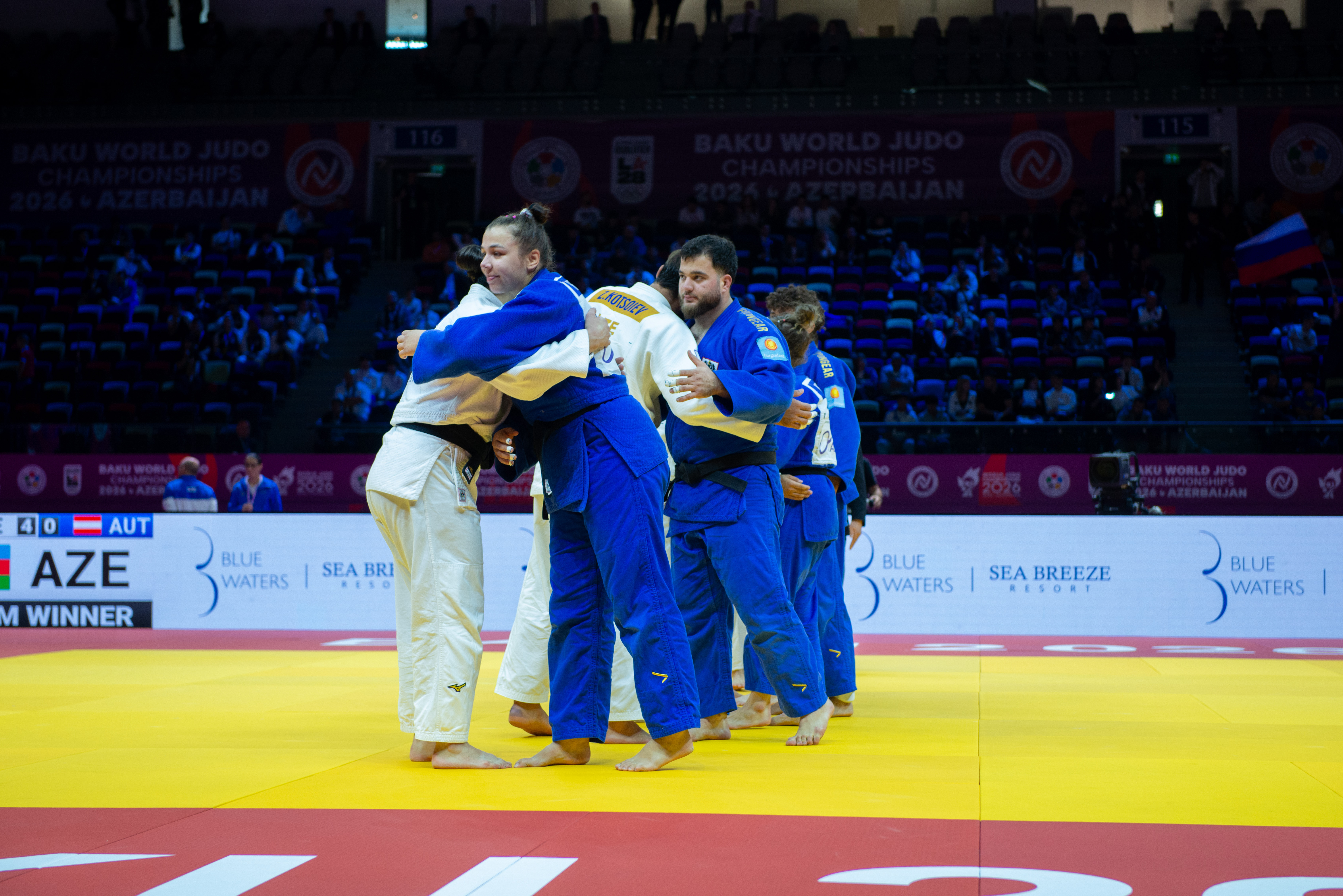 Azerbaijan Competes in Mixed Team Event at World Judo Championships