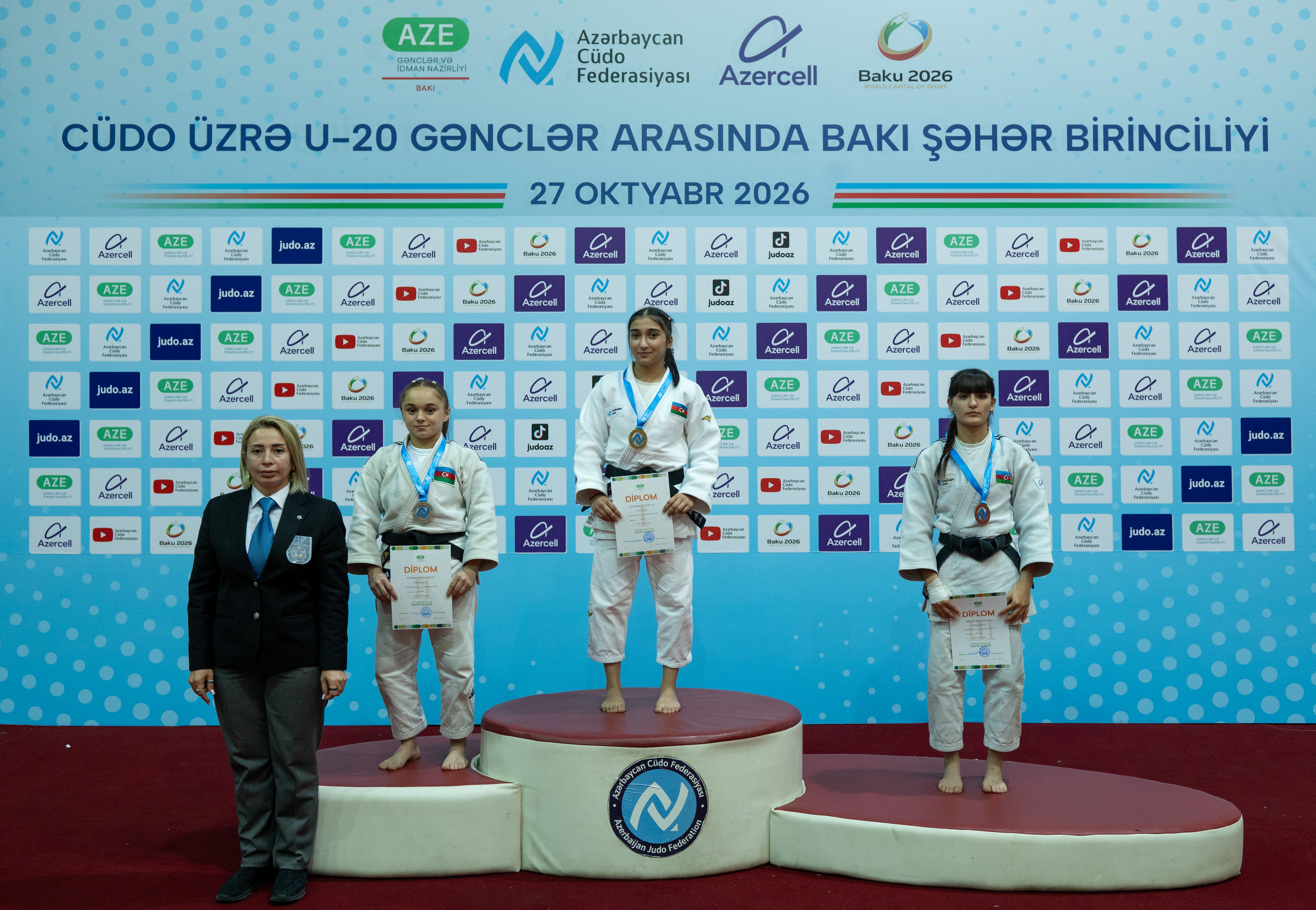 Bakı şəhər U-20 birinciliyində 200 cüdoçu mübarizə aparıb