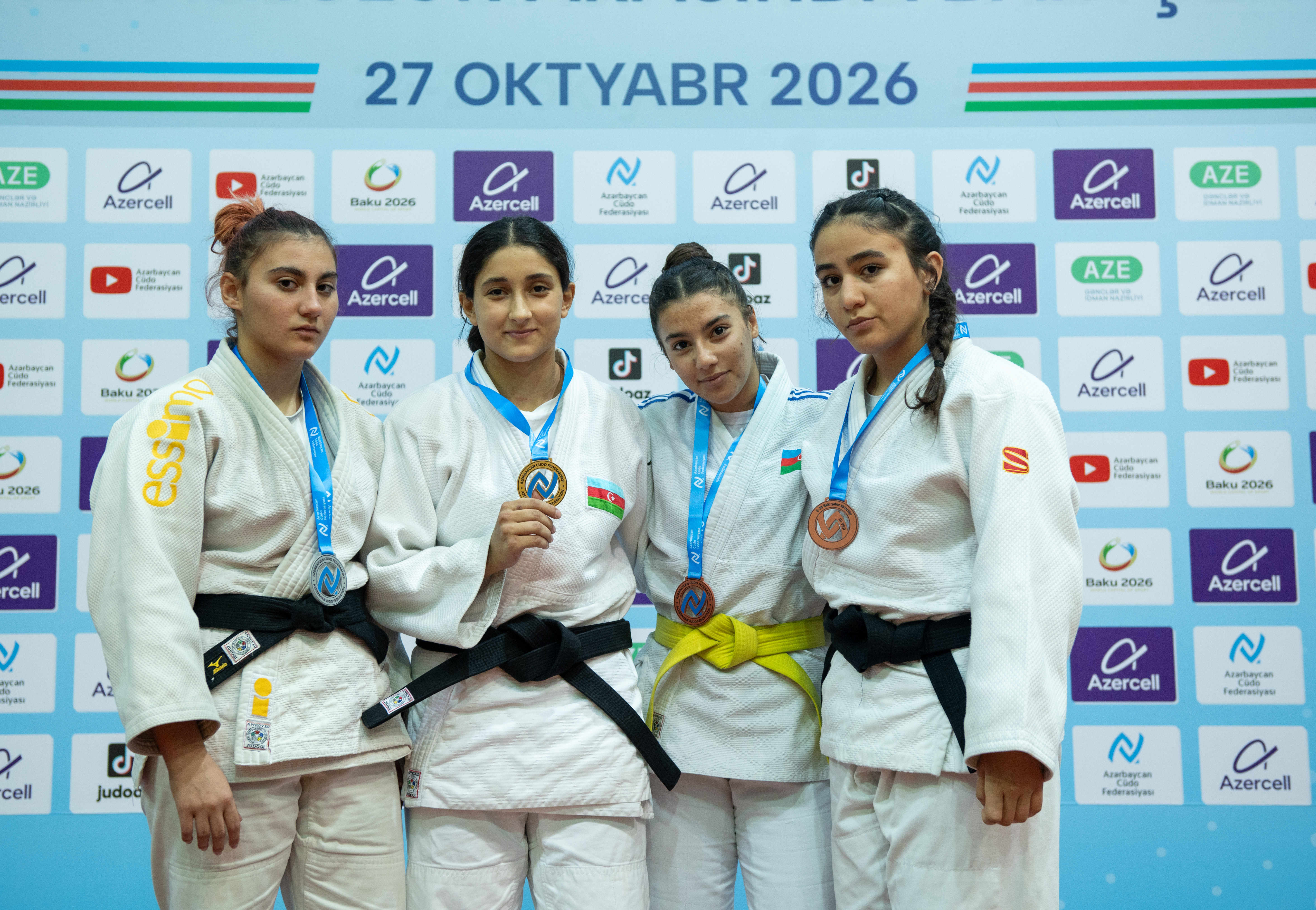 Bakı şəhər U-20 birinciliyində 200 cüdoçu mübarizə aparıb