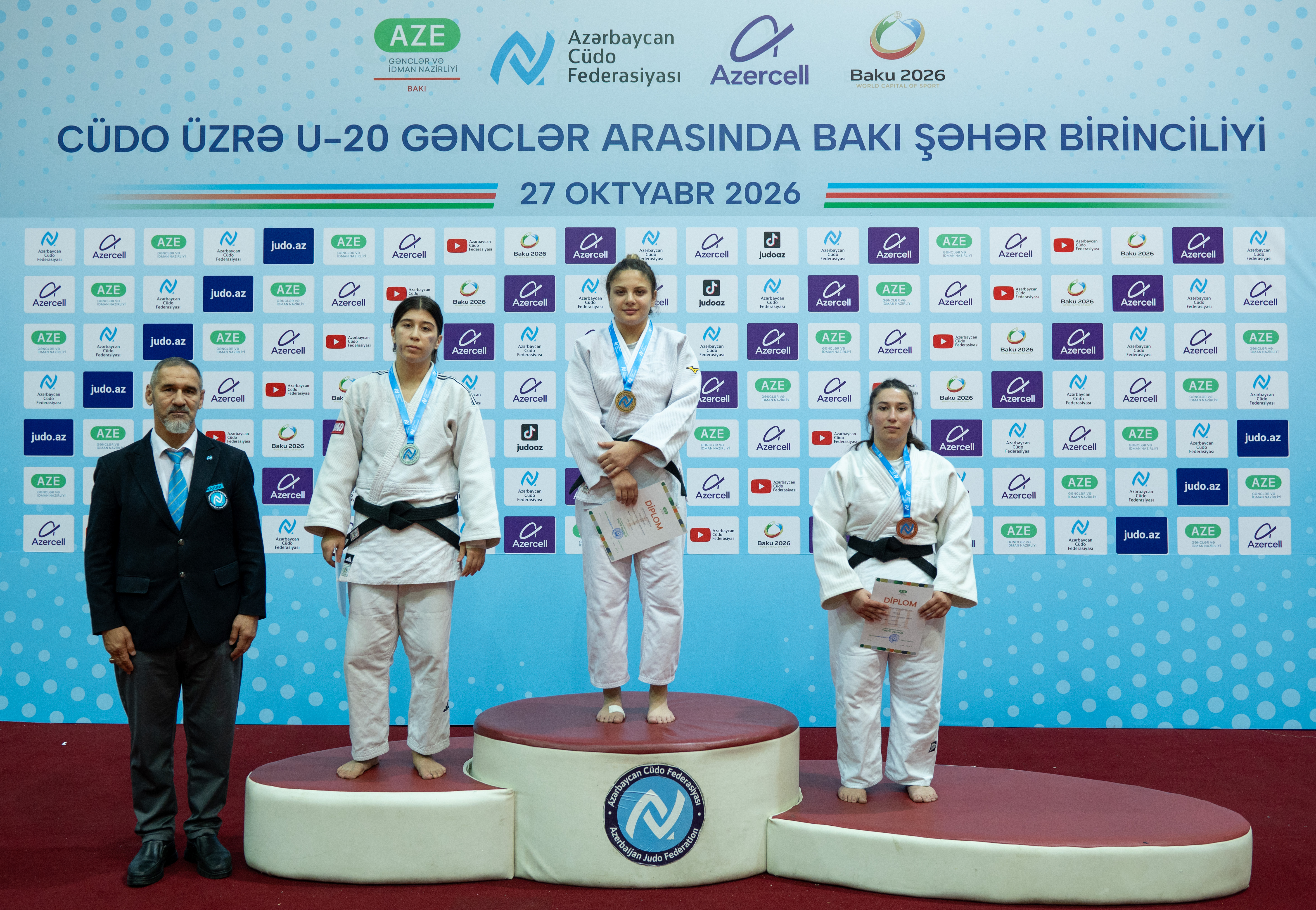 Bakı şəhər U-20 birinciliyində 200 cüdoçu mübarizə aparıb