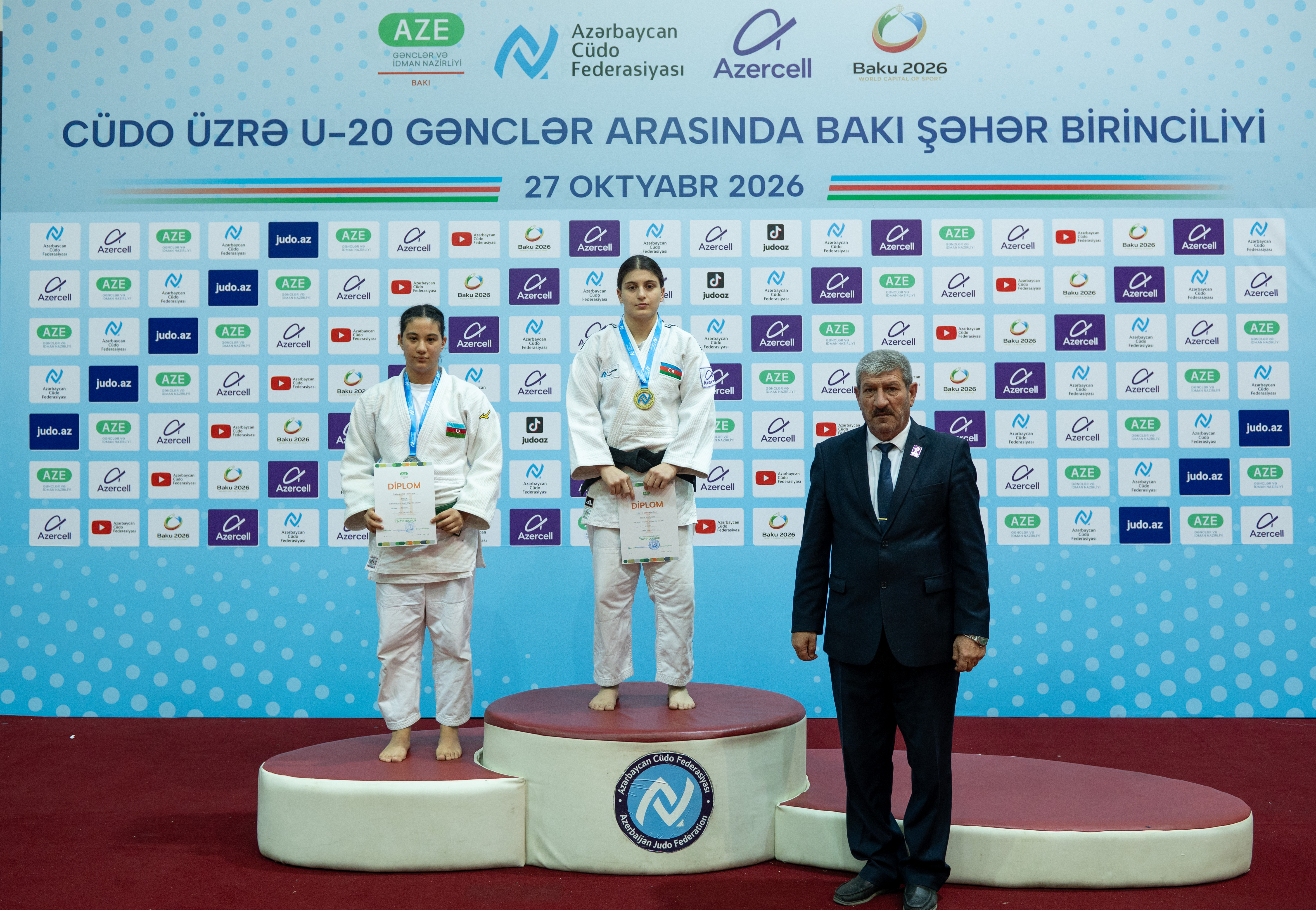 Bakı şəhər U-20 birinciliyində 200 cüdoçu mübarizə aparıb