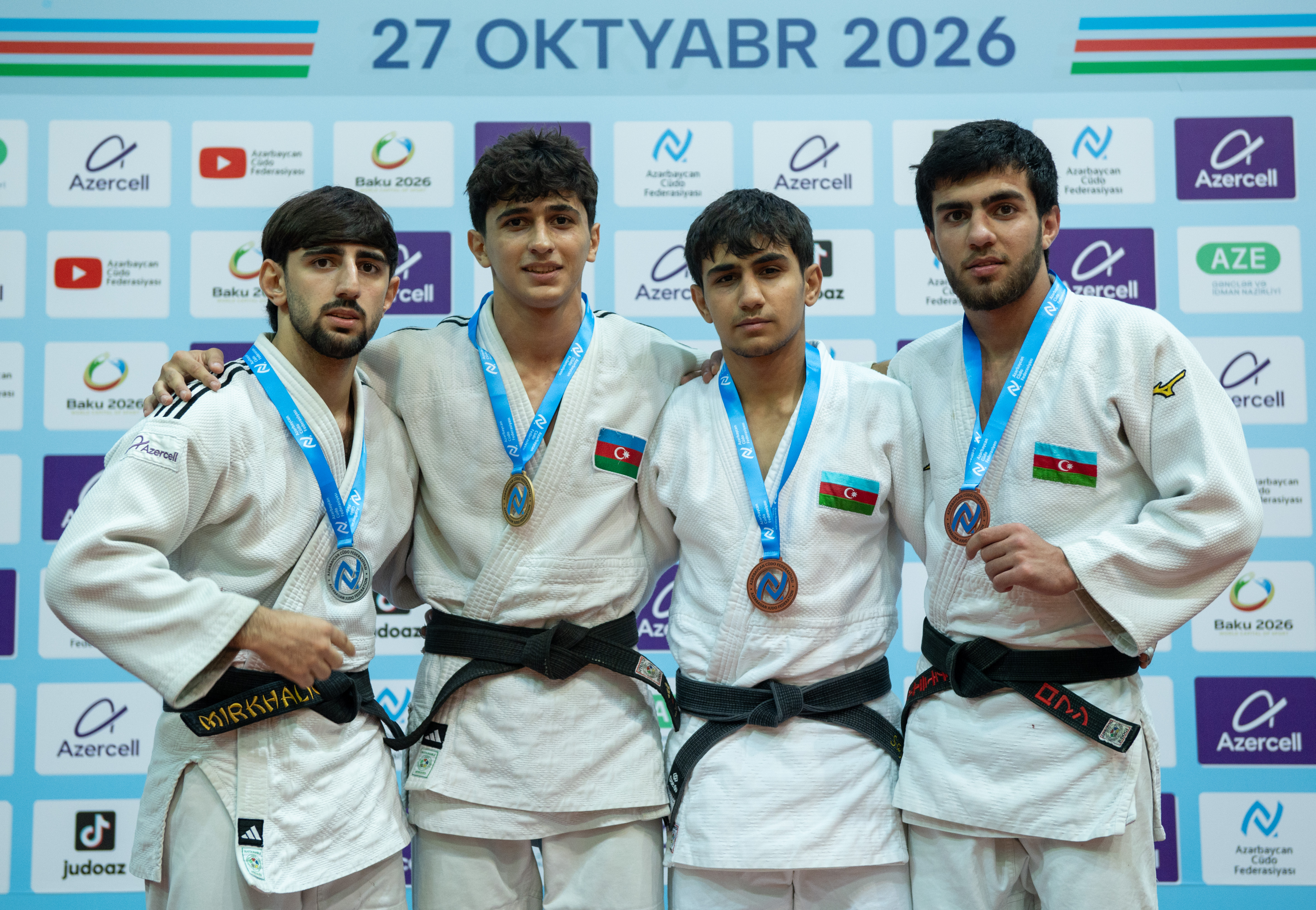 Bakı şəhər U-20 birinciliyində 200 cüdoçu mübarizə aparıb