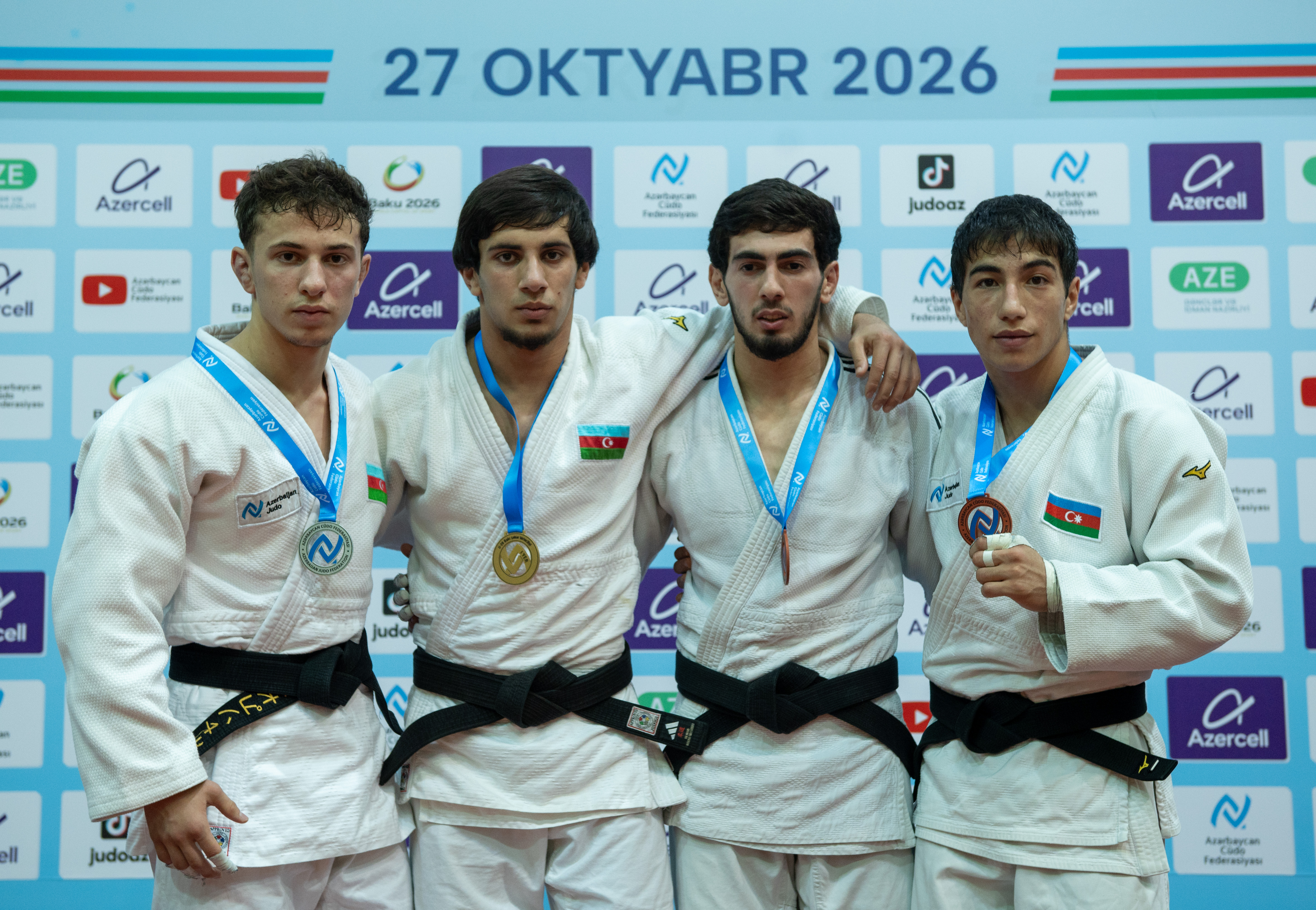 Bakı şəhər U-20 birinciliyində 200 cüdoçu mübarizə aparıb
