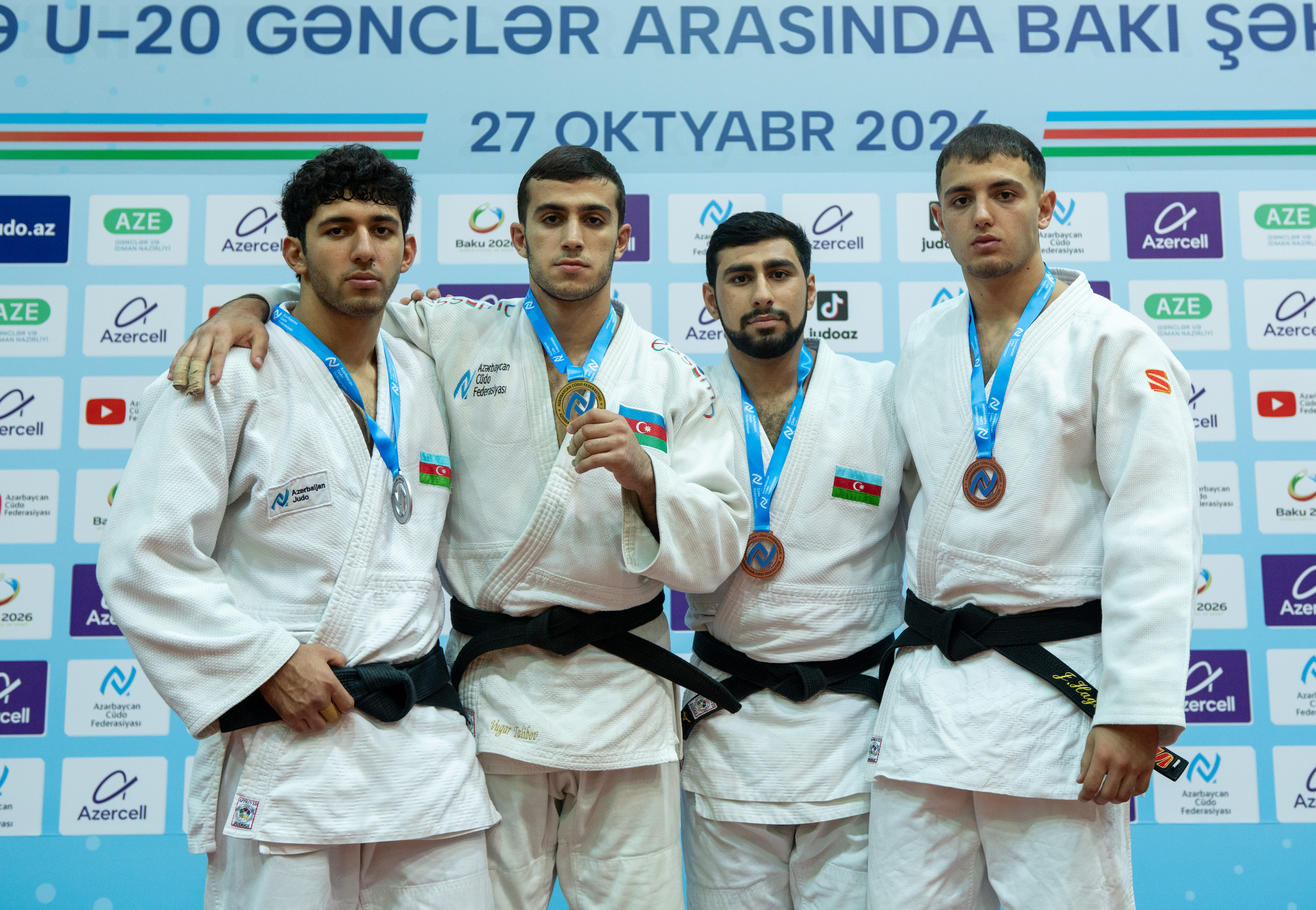 Bakı şəhər U-20 birinciliyində 200 cüdoçu mübarizə aparıb