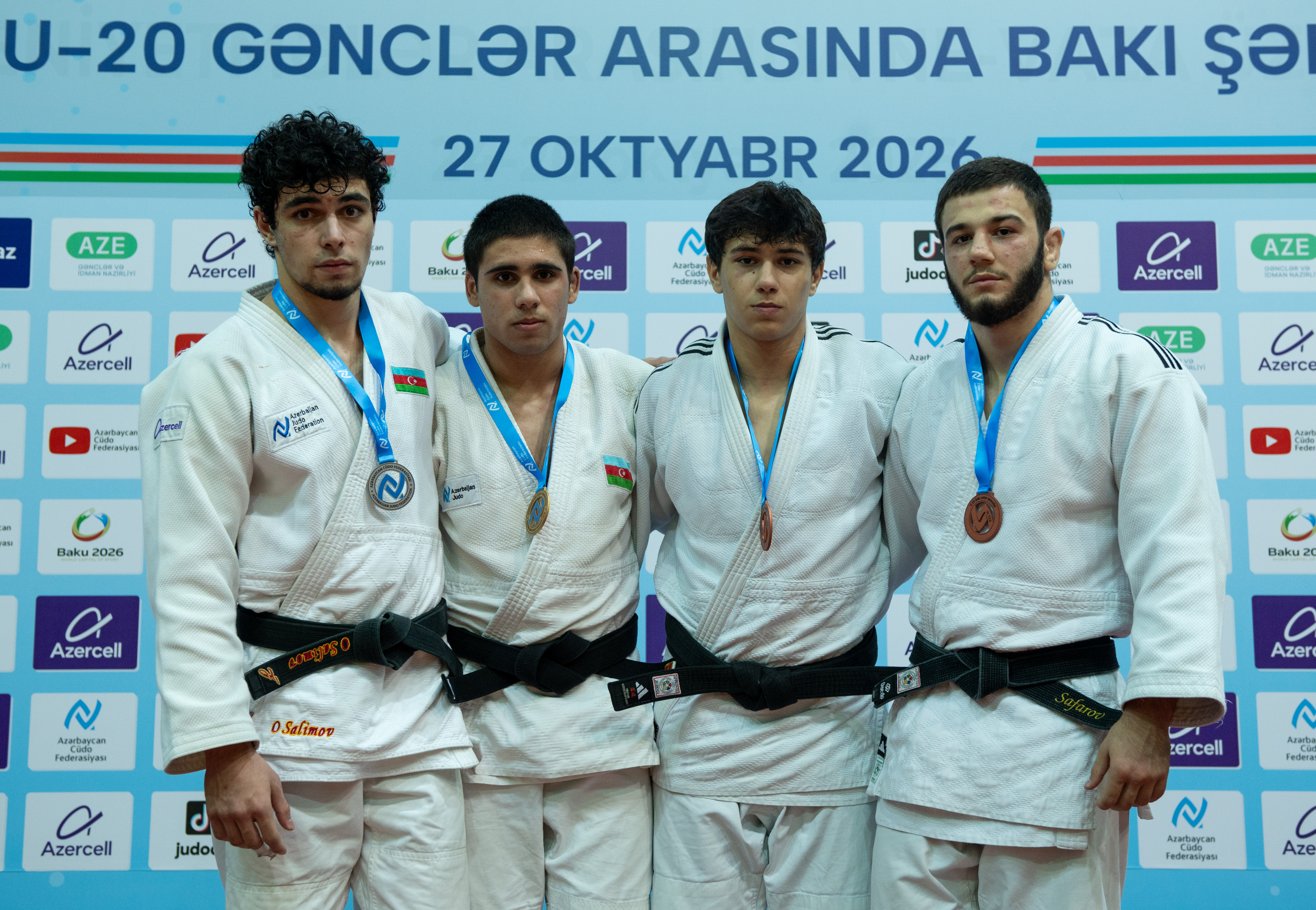 Bakı şəhər U-20 birinciliyində 200 cüdoçu mübarizə aparıb