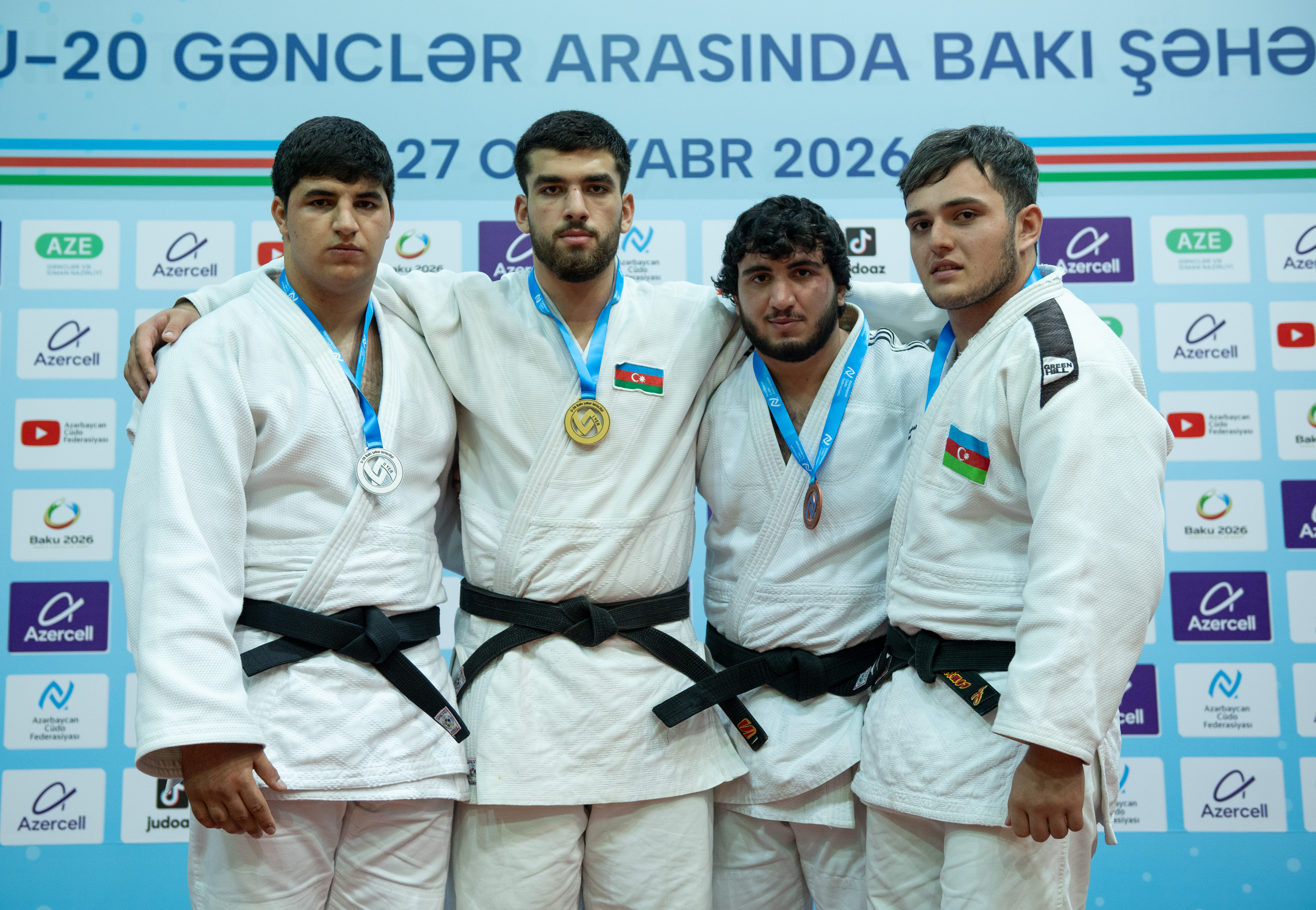 Bakı şəhər U-20 birinciliyində 200 cüdoçu mübarizə aparıb