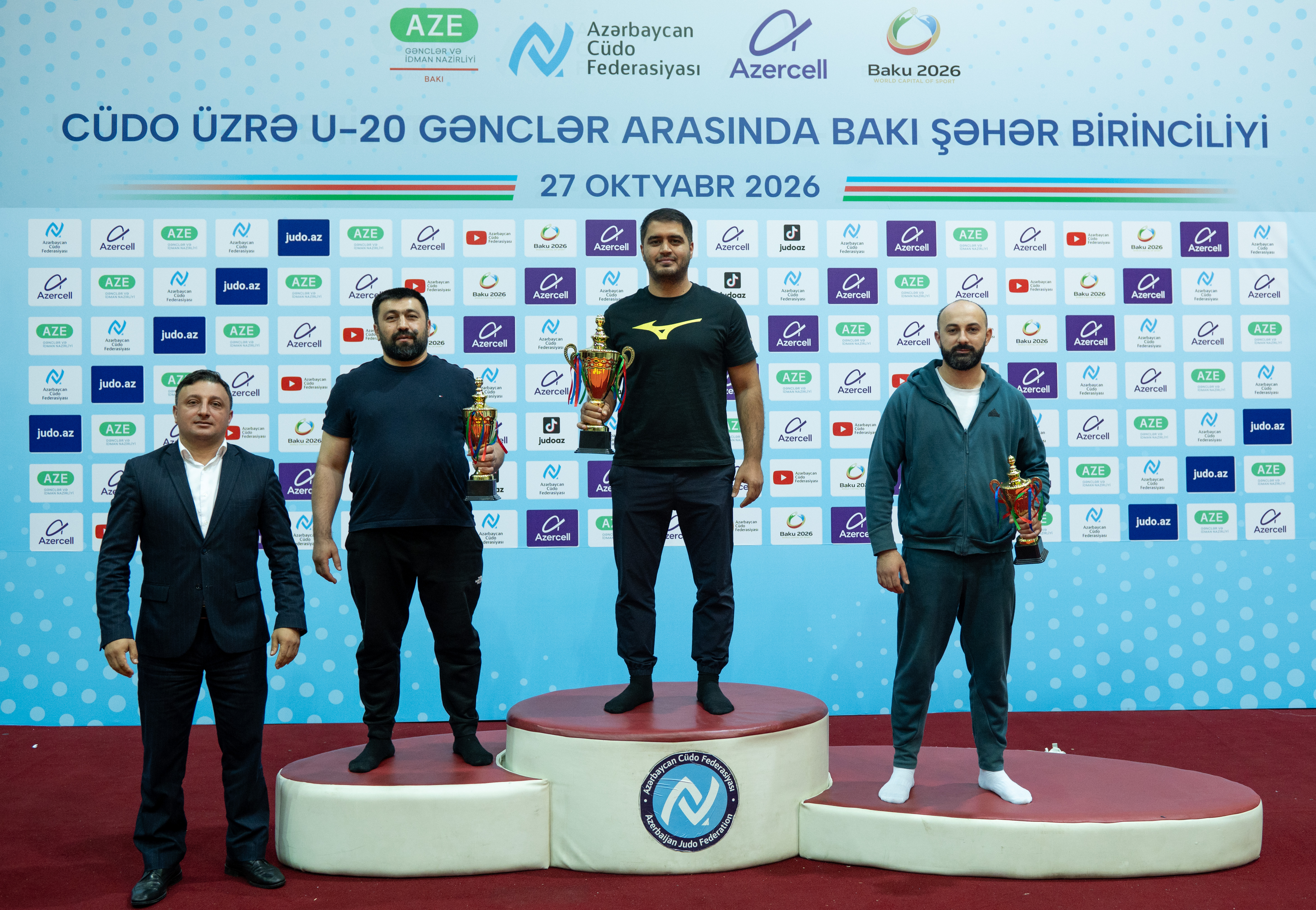 Bakı şəhər U-20 birinciliyində 200 cüdoçu mübarizə aparıb