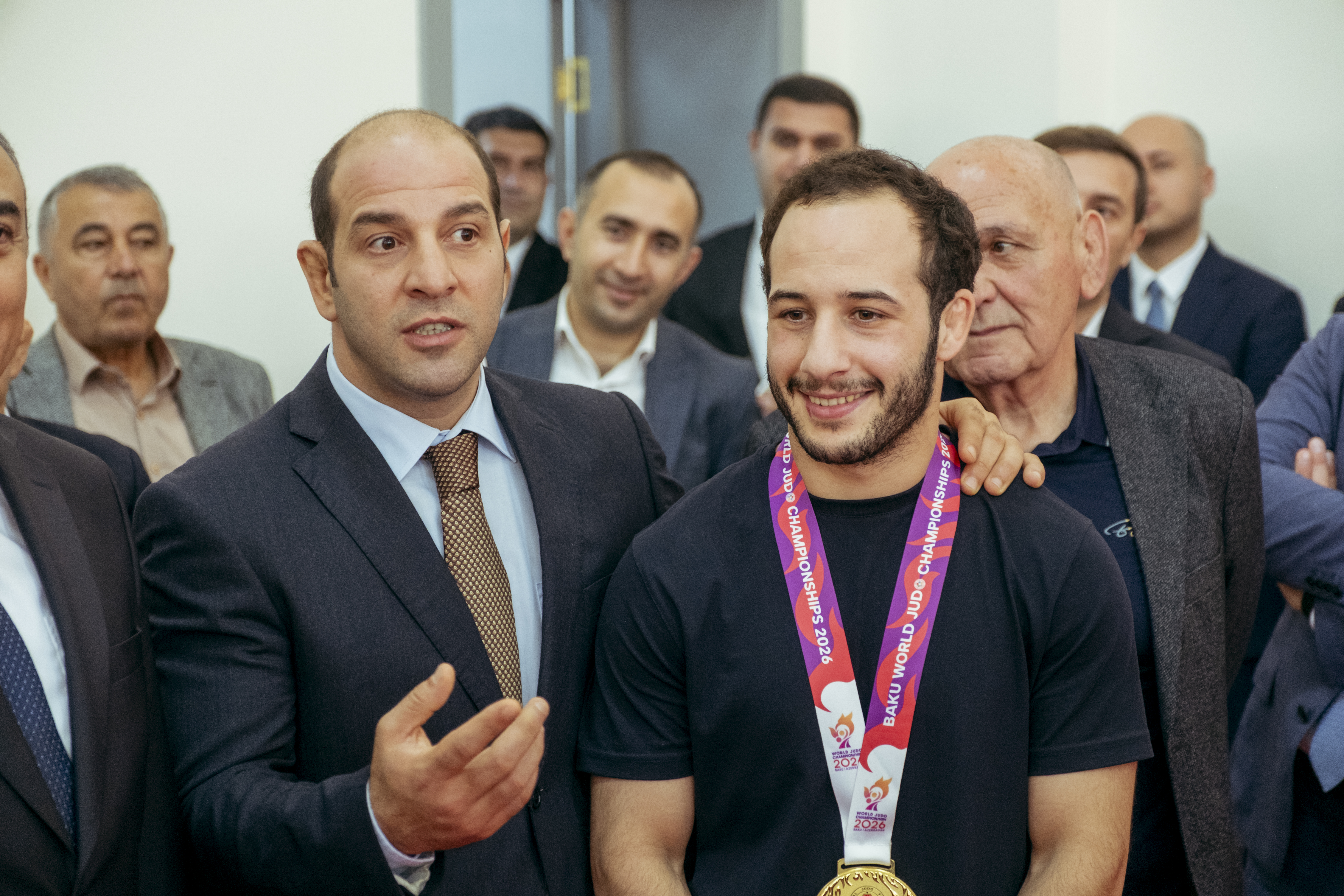 Respublika Olimpiya İdman Liseyinin əsaslı təmirdən sonra yenilənmiş cüdo zalının açılışı olub
