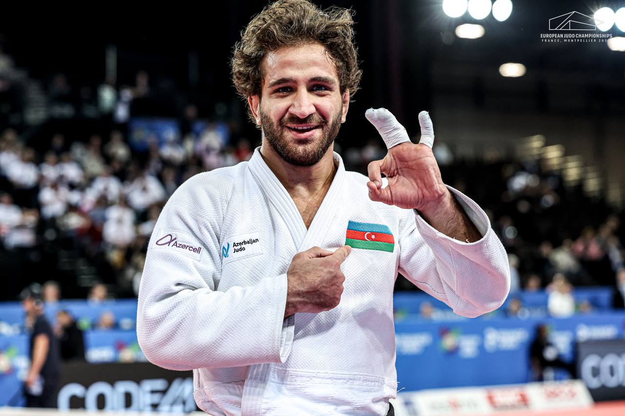 Fransada Azərbaycan himni səsləndi: Hidayət Heydərov 3 qat Avropa çempionu oldu