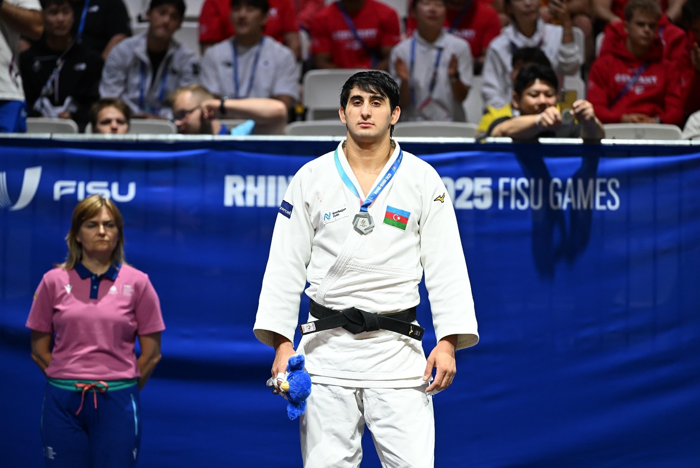 Elcan Hacıyev Universiadanın gümüş medalını qazanıb