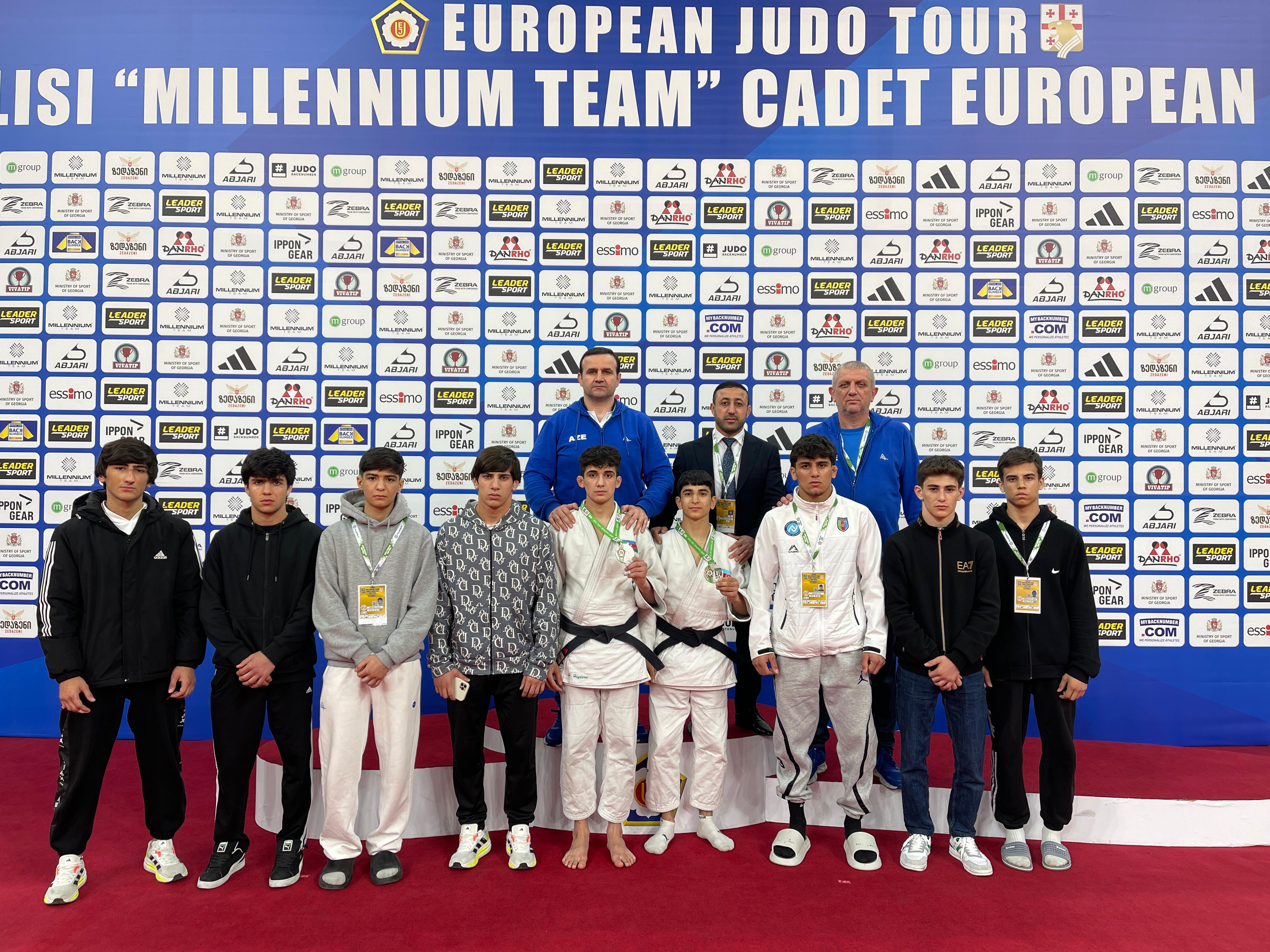 Tbilisi Avropa Kubokunda cüdoçularımız 5 medal qazandı