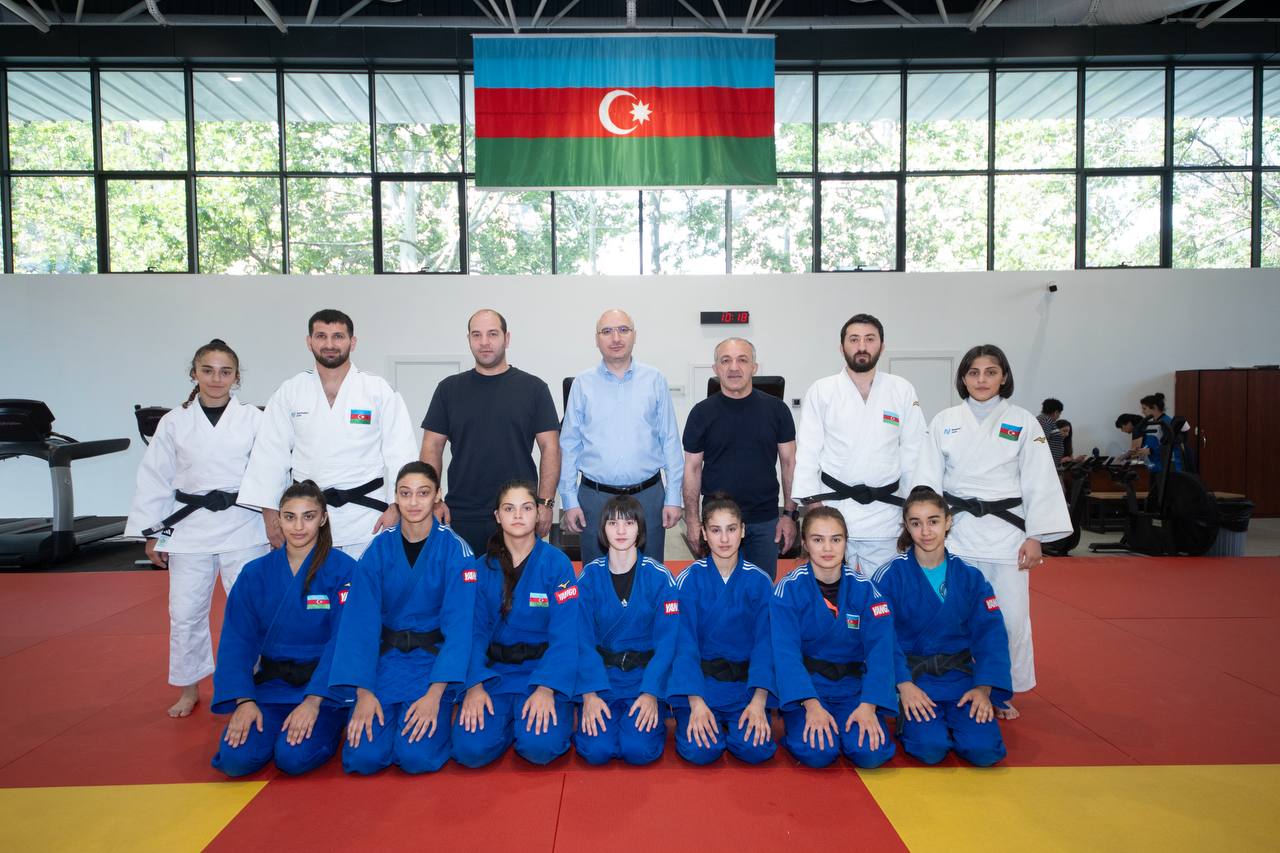ACF rəsmiləri Avropa çempionatında iştirak edəcək cüdoçularla görüşüblər
