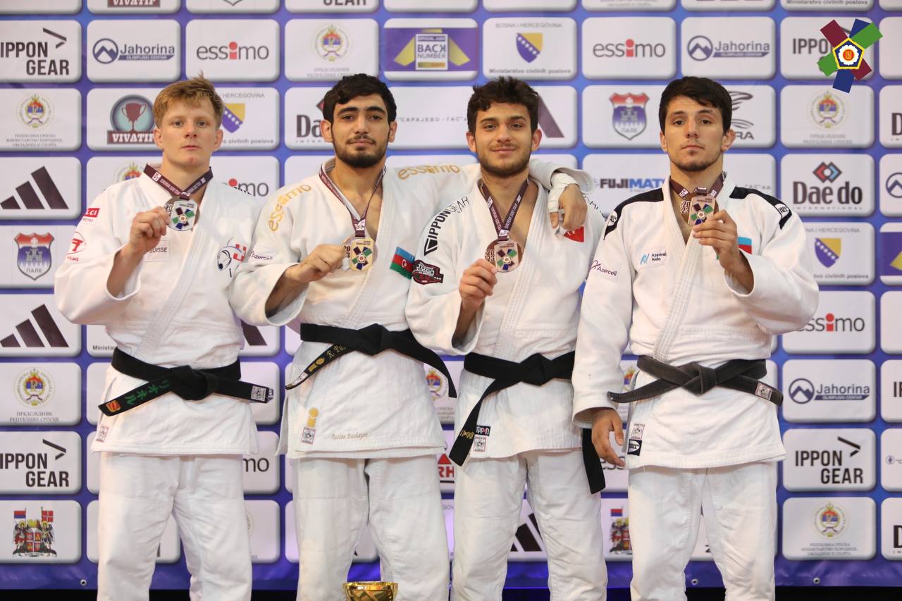 Azərbaycan cüdoçuları Sarayevo Avropa Kubokunun ilk günündə 4 medal qazandı