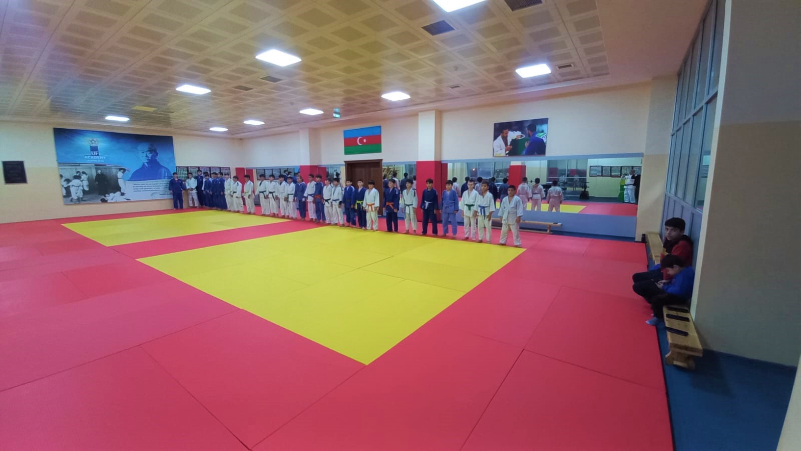 Cüdo idman zallarının maddi texniki bazası yaxşılaşdırılır