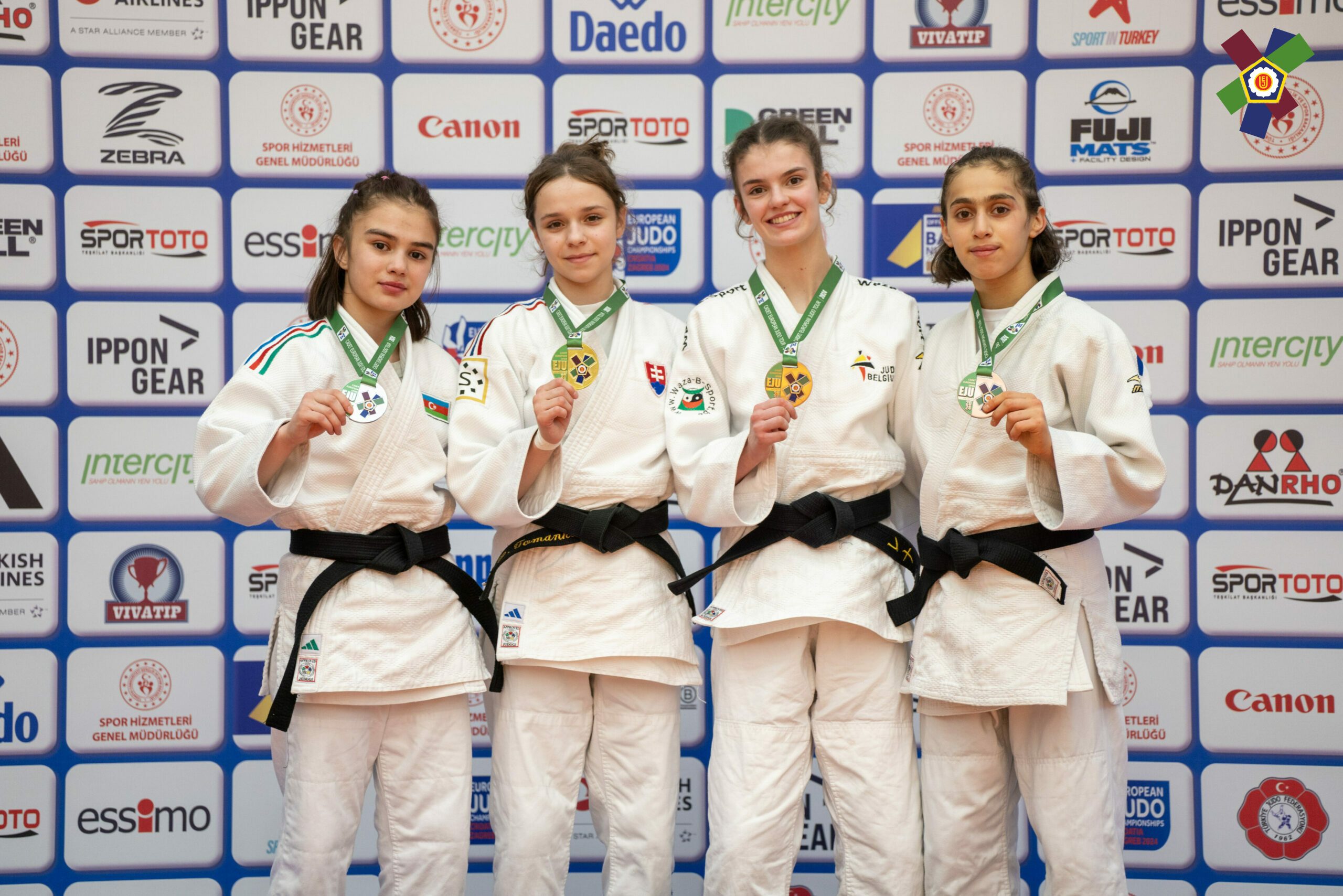 Cüdoçularımız Antalya Avropa Kubokunun ilk günündə 4 qızıl, 2 gümüş və 6 bürünc medal qazandı