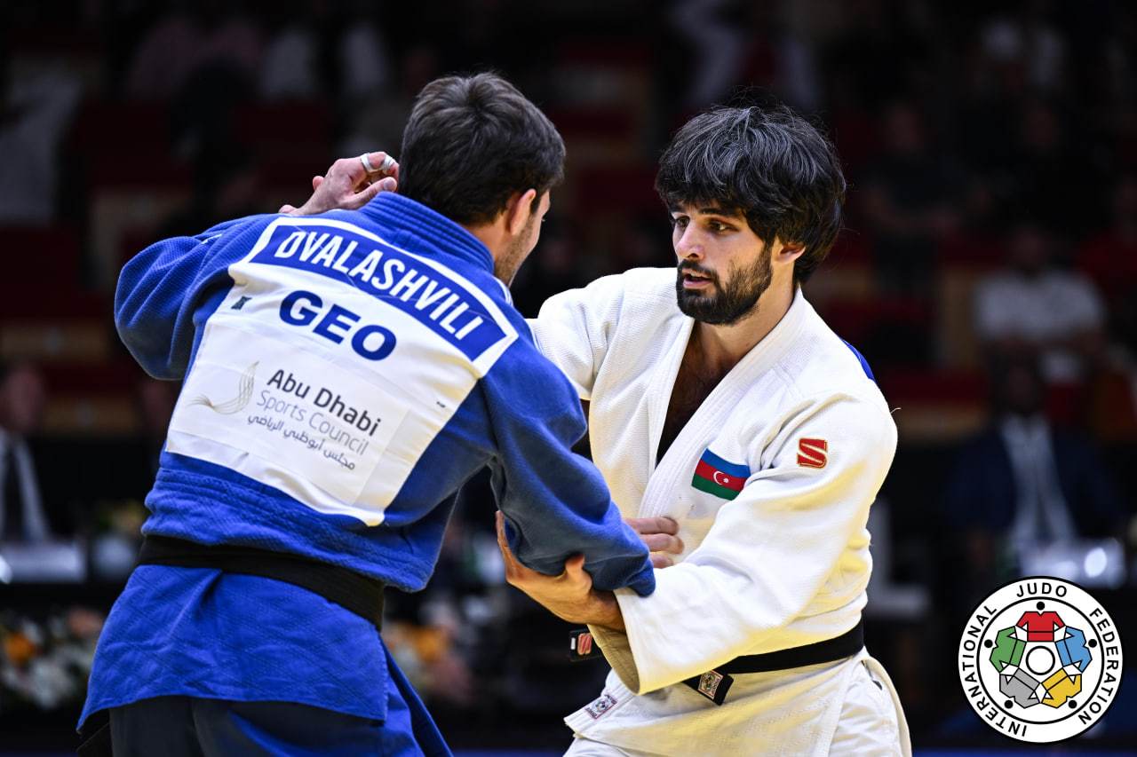 Azərbaycan cüdoçuları Əbu-Dabi Böyük Dəbilqə turnirində 1 qızıl, 1 gümüş və 2 bürünc medal qazandı