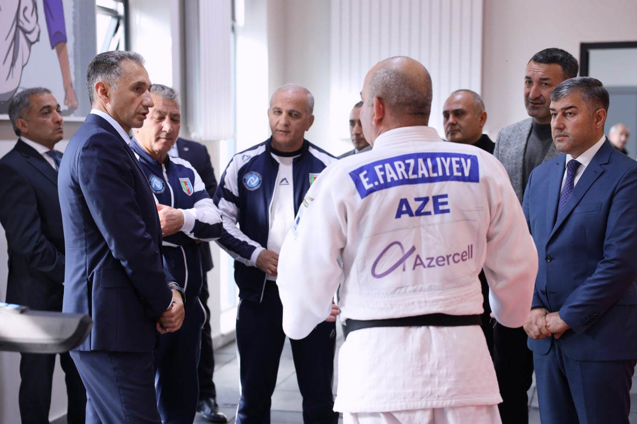 Rashad Nabiyev Inspects Newly Opened Judo Hall in Imishli