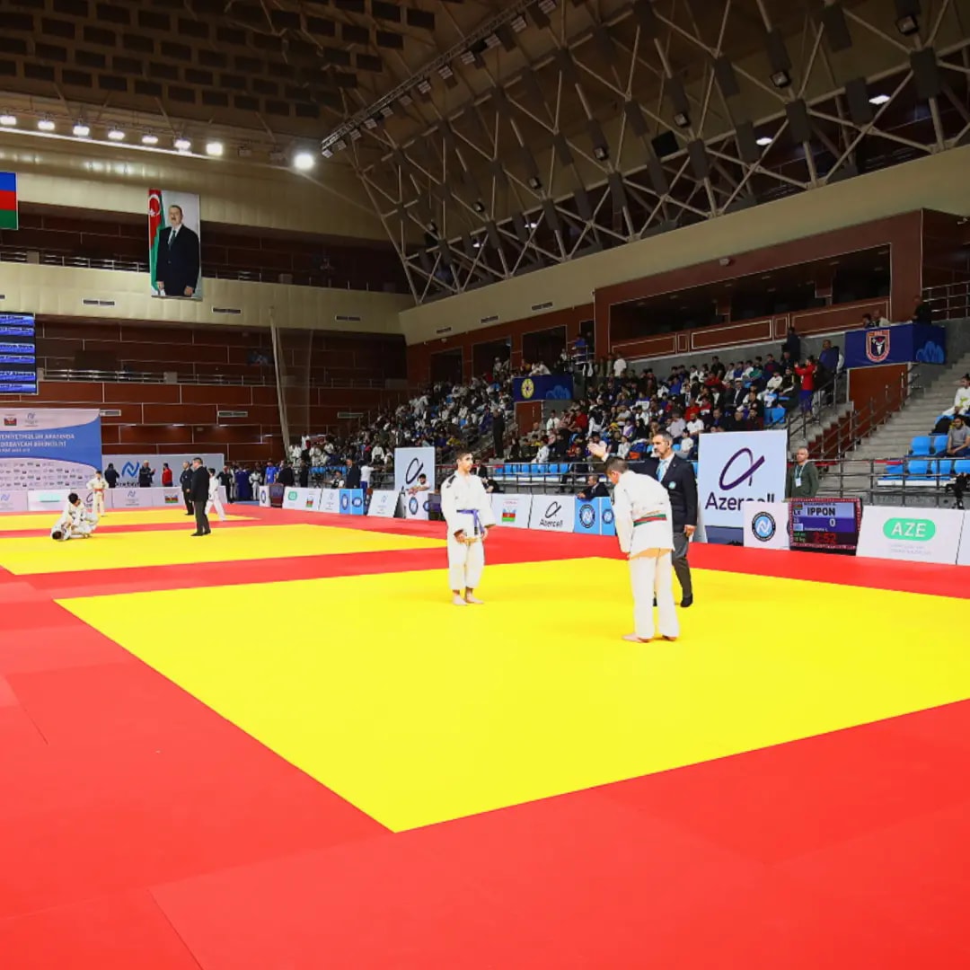 Azerbaijan championship in judo among U-15 juniors has started