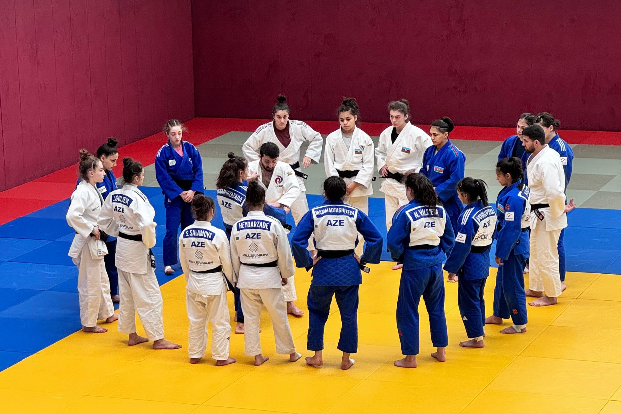 Azerbaijan’s cadet girls continue training camp in Germany