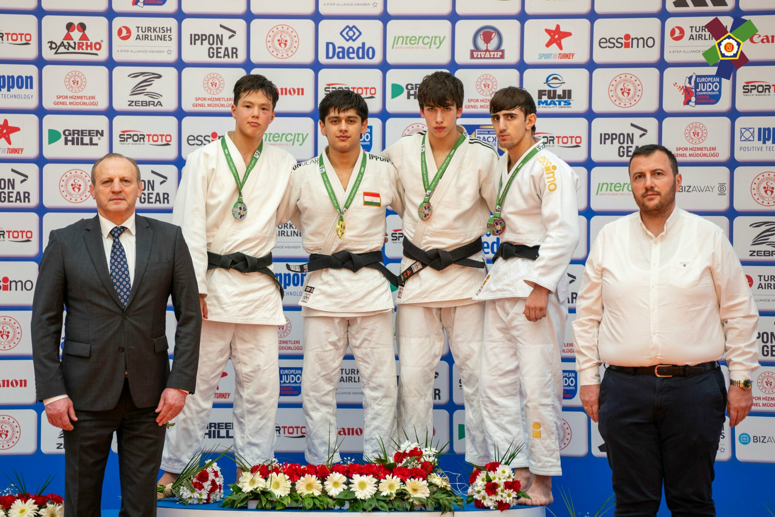 Cüdoçularımız Antalya Avropa Kubokunun ilk günündə 4 qızıl, 2 gümüş və 6 bürünc medal qazandı