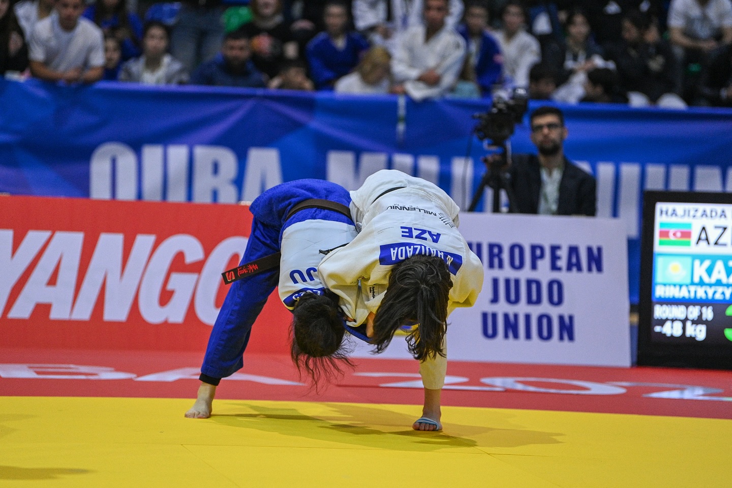 Qubada Avropa Kubokuna uğurlu start: Azərbaycan cüdoçularından 12 medal