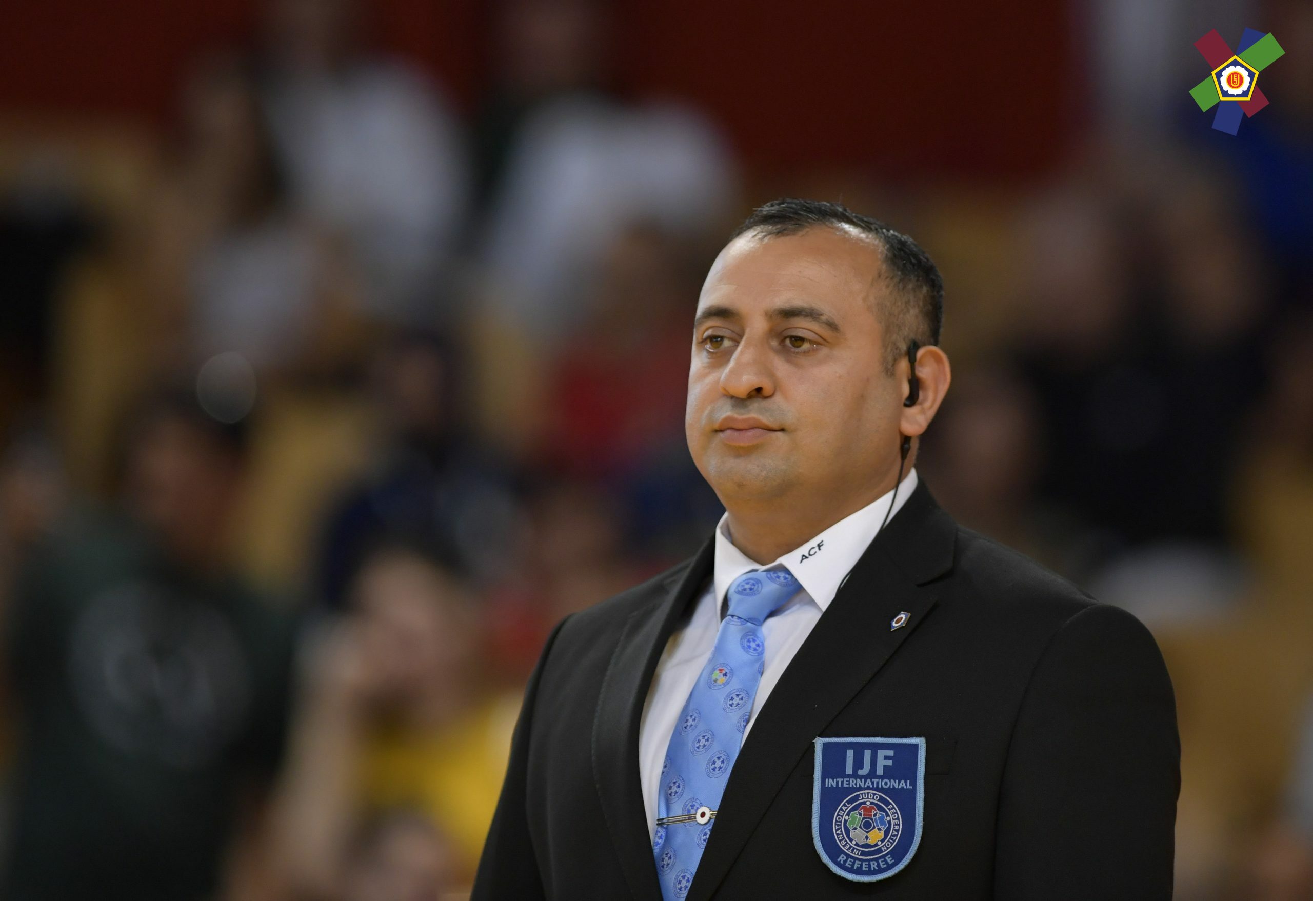Fariz Hüseynov usta cüdoçular arasında Avropa çempionatında yarışları idarə edib