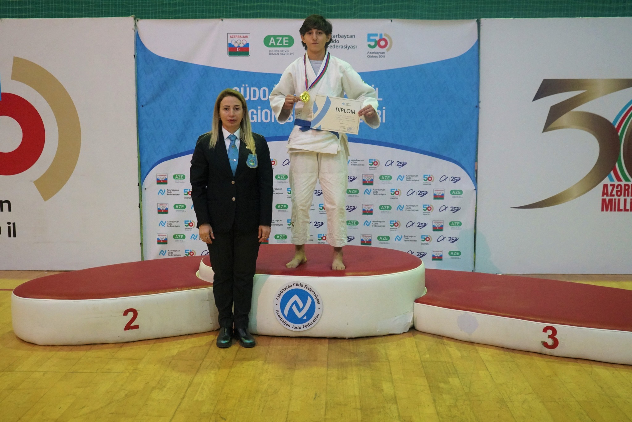 Qazaxda U-18 yeniyetmələr arasında cüdo üzrə region birinciliyi keçirilib