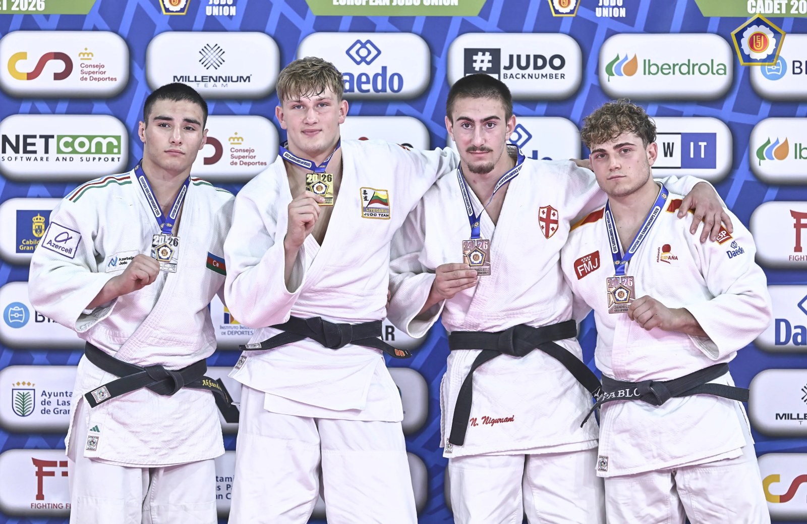 Azərbaycan yeniyetmələr arasında Avropa çempionatında ümumi medal sayına görə birinci oldu