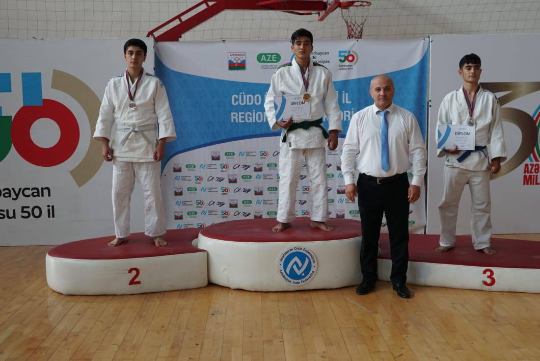 Şirvanda U-18 yeniyetmələr arasında cüdo üzrə region birinciliyi keçirilib