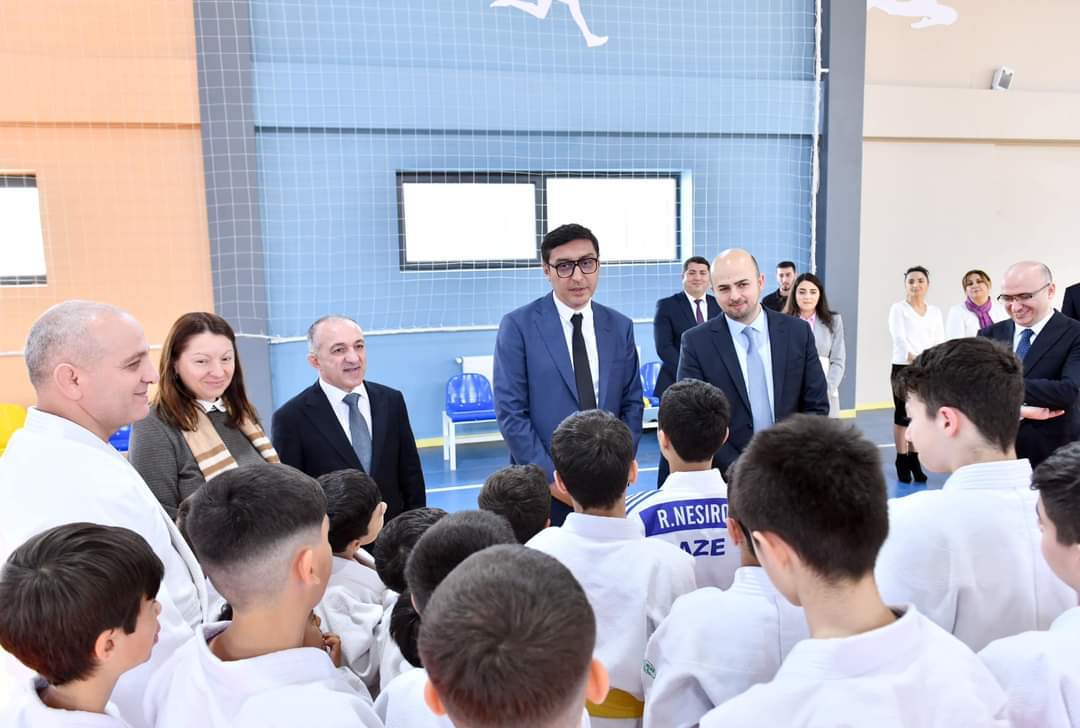 Ağalı kənd orta məktəbinin nəzdində ilk dəfə cüdo bölməsi fəaliyyətə başladı
