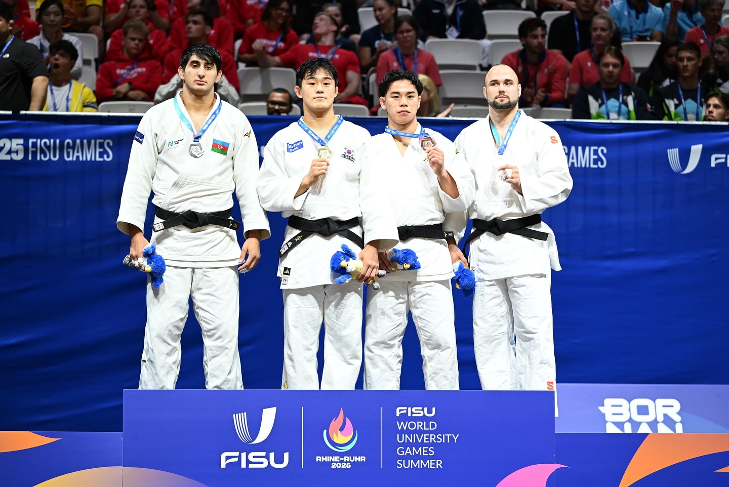 Elcan Hacıyev Universiadanın gümüş medalını qazanıb