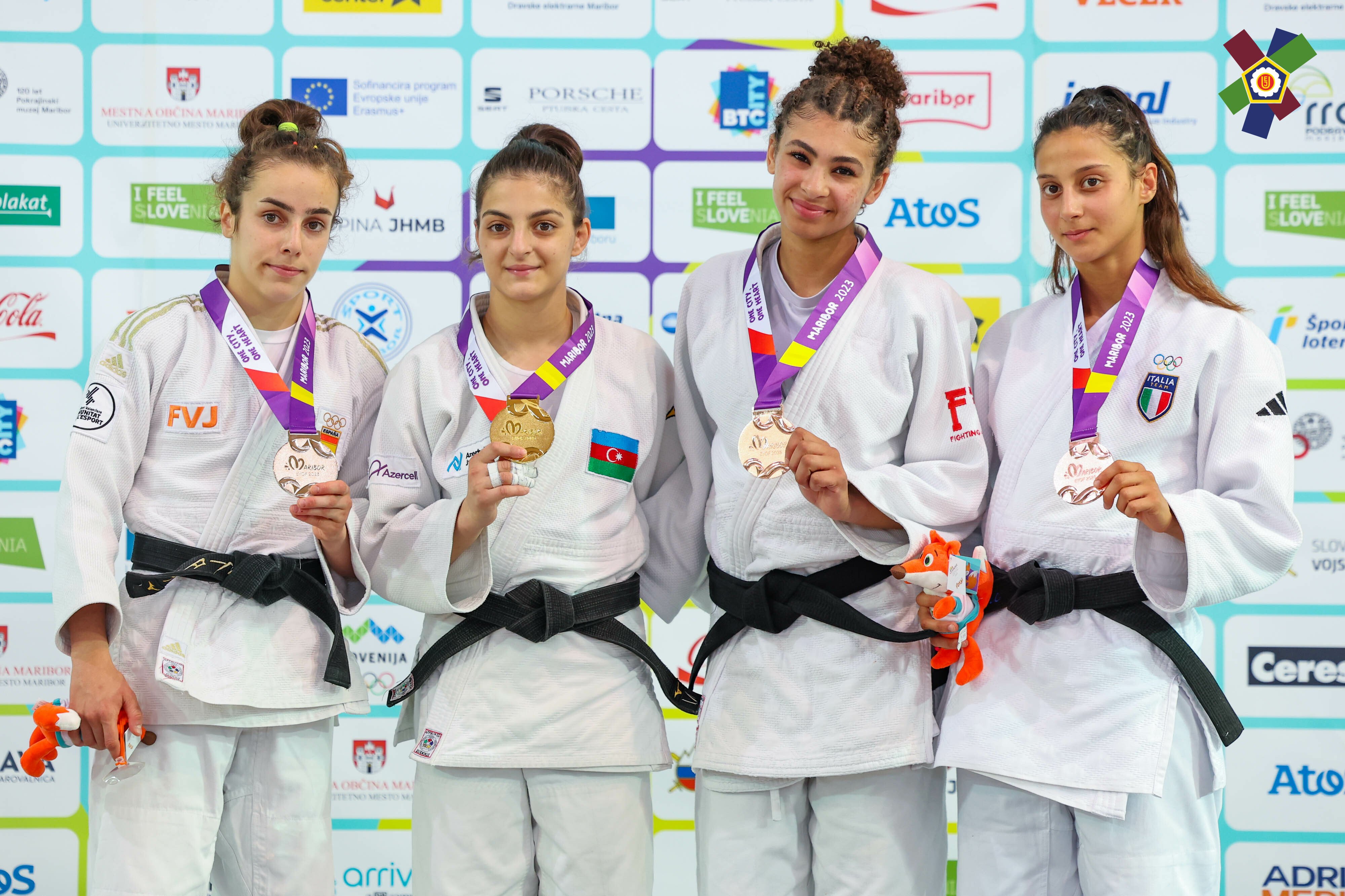 Azərbaycan cüdoçuları Avropa Gənclər Olimpiya Festivalının ikinci günündə 4 medal qazandı
