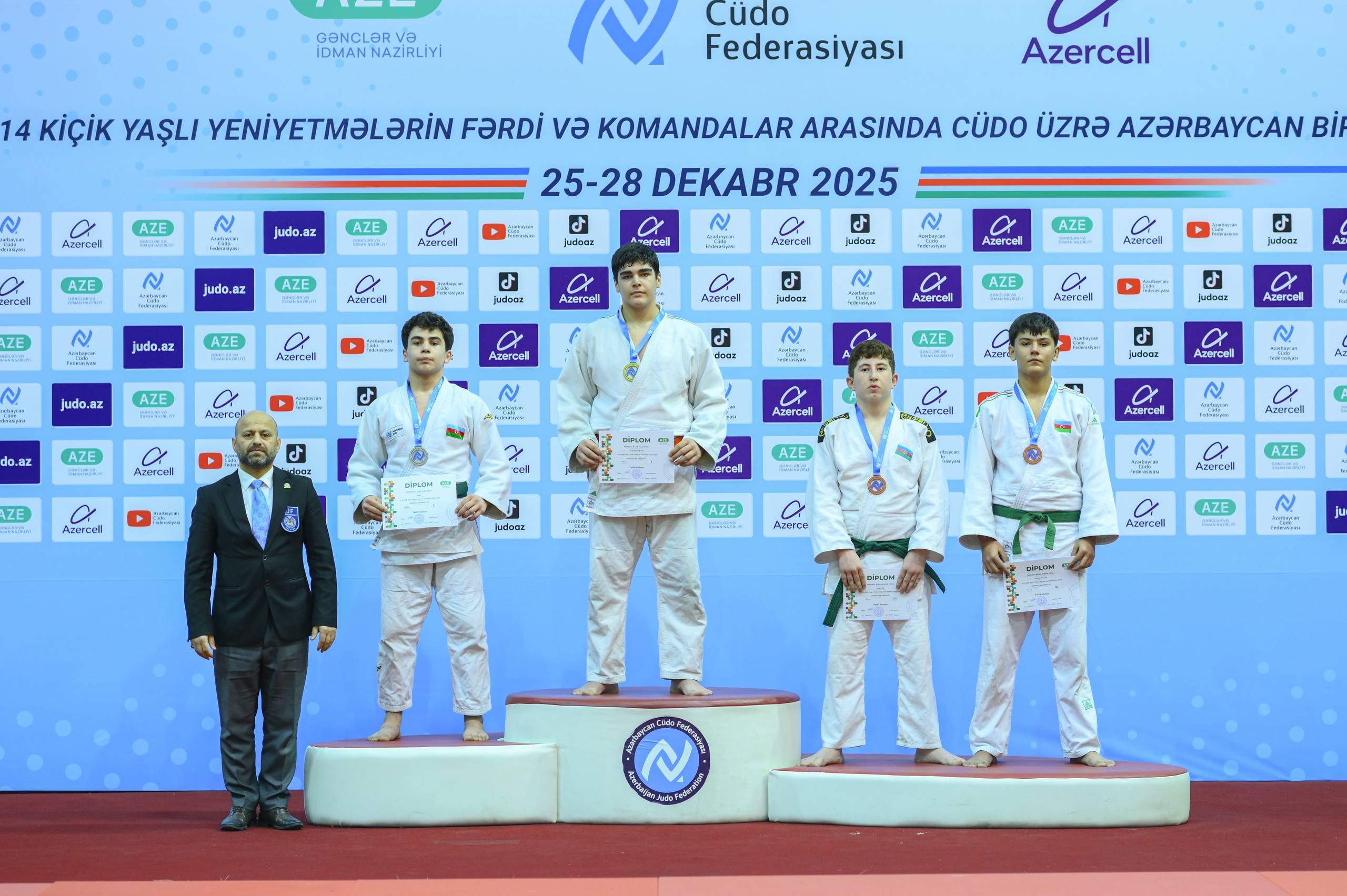 U-14 Azərbaycan birinciliyində fərdi mübarizələr başa çatıb