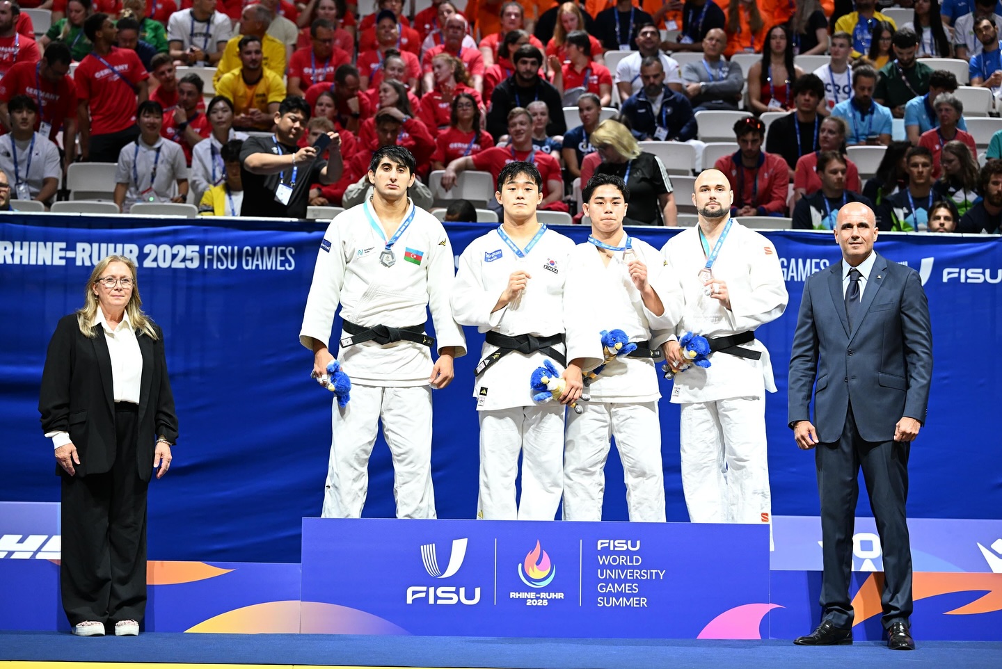 Elcan Hacıyev Universiadanın gümüş medalını qazanıb