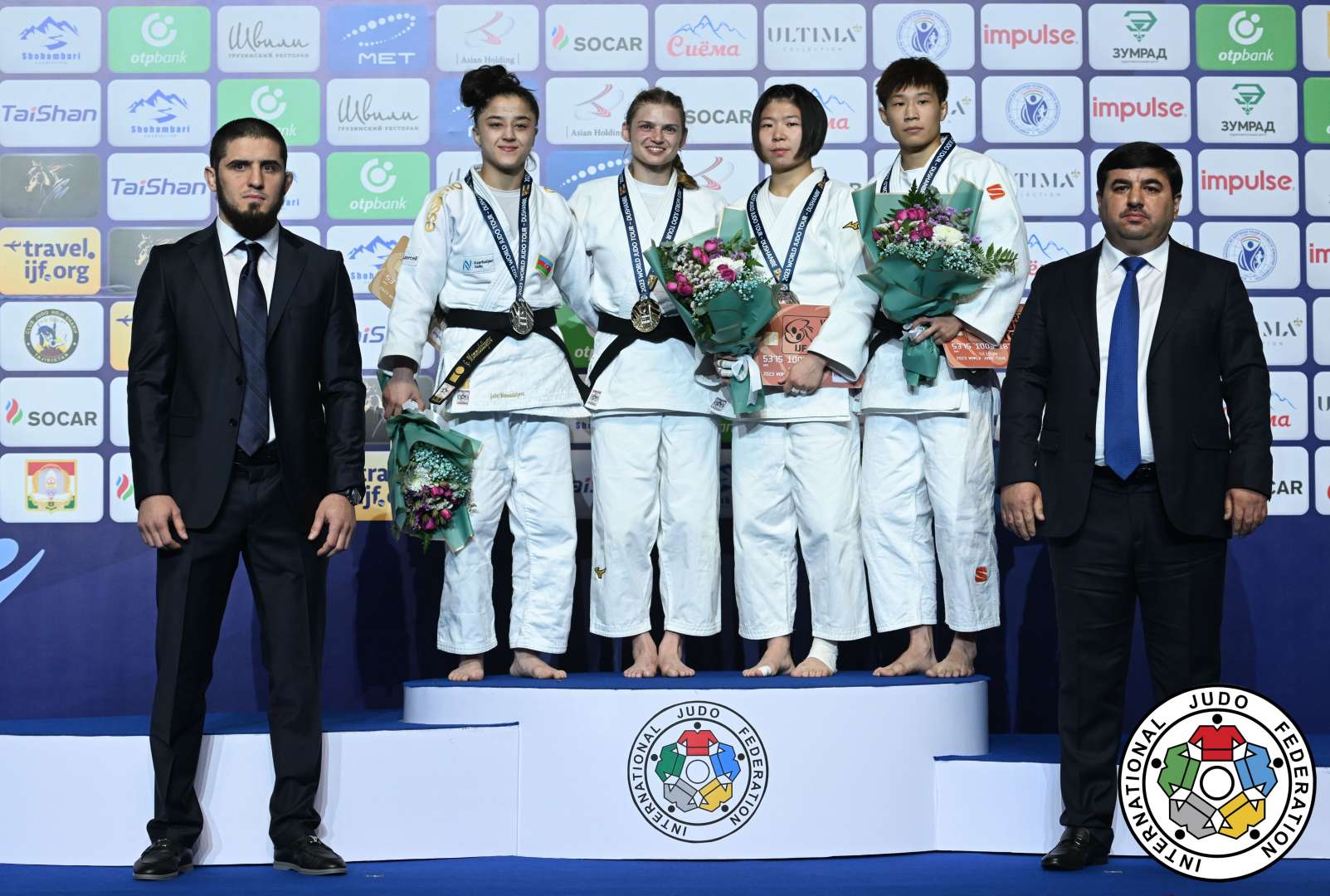 Azərbaycan cüdoçuları Düşənbə Qran Pri turnirini 4 medal qazandı