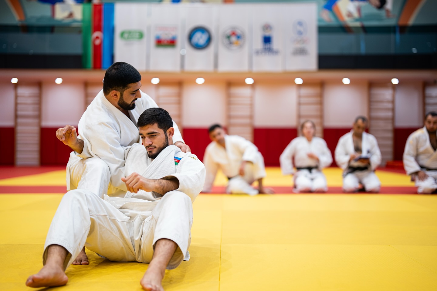 Peşəkar inkişaf proqramında “osaekomi-waza” seminarı baş tutub