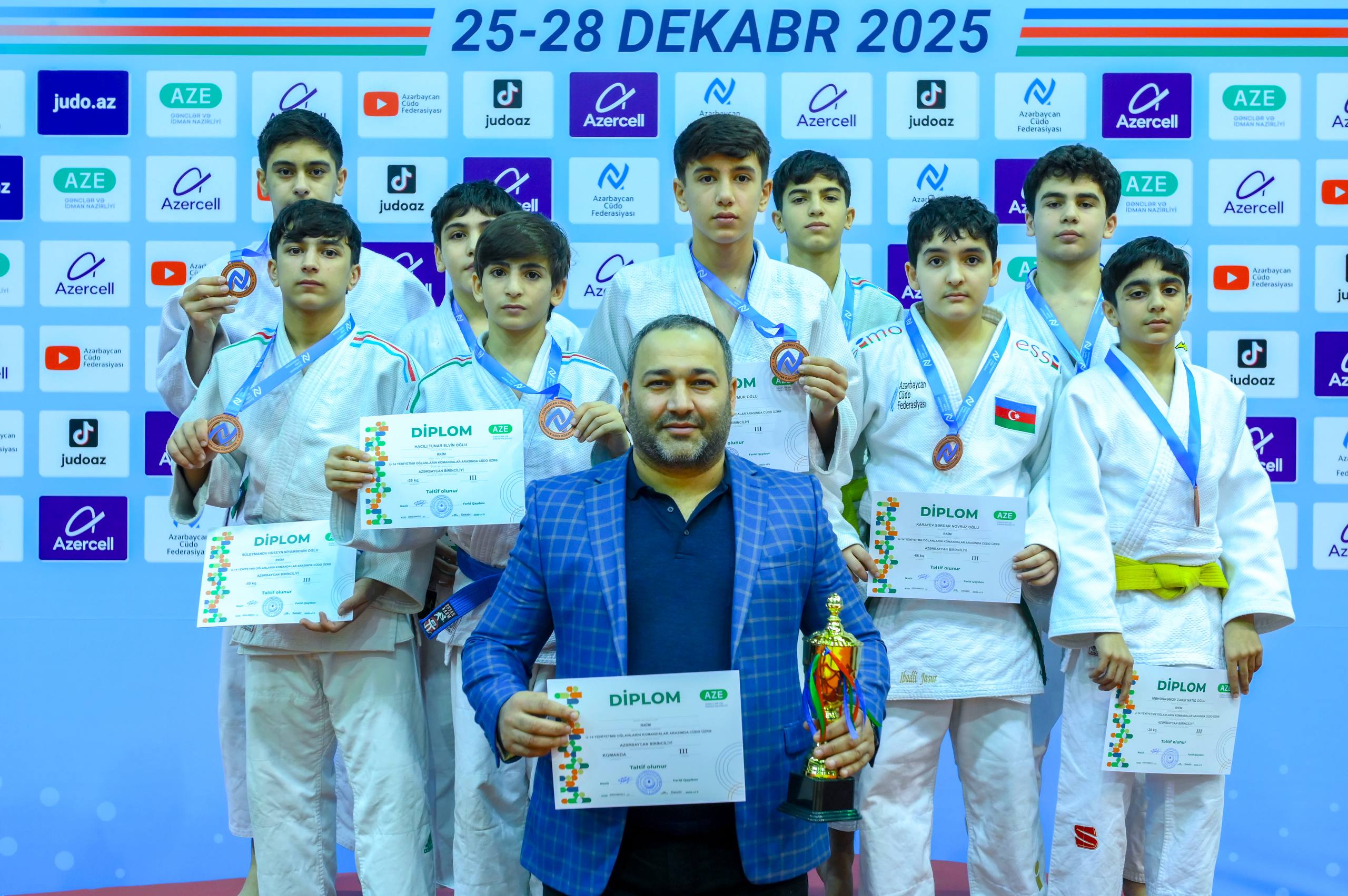 U-14 ölkə birinciliyi komanda yarışları ilə başa çatıb