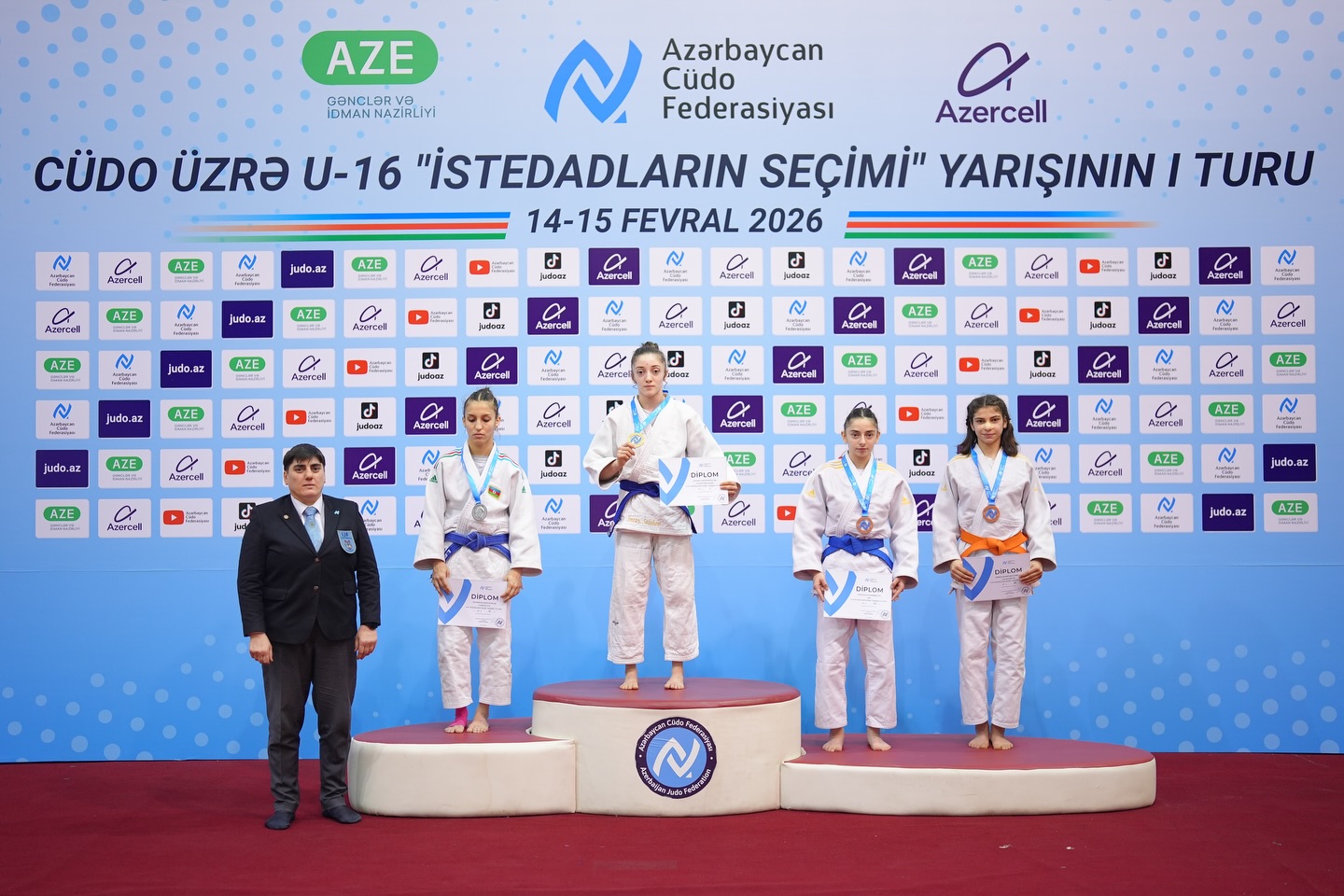 U-16 yeniyetmələr arasında “İstedadların seçimi” yarışının I turu başa çatıb