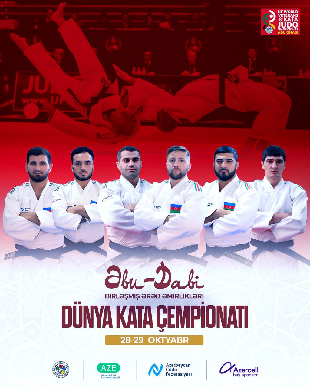 Azərbaycan cüdoçuları ilk dəfə dünya Kata çempionatında iştirak edəcək