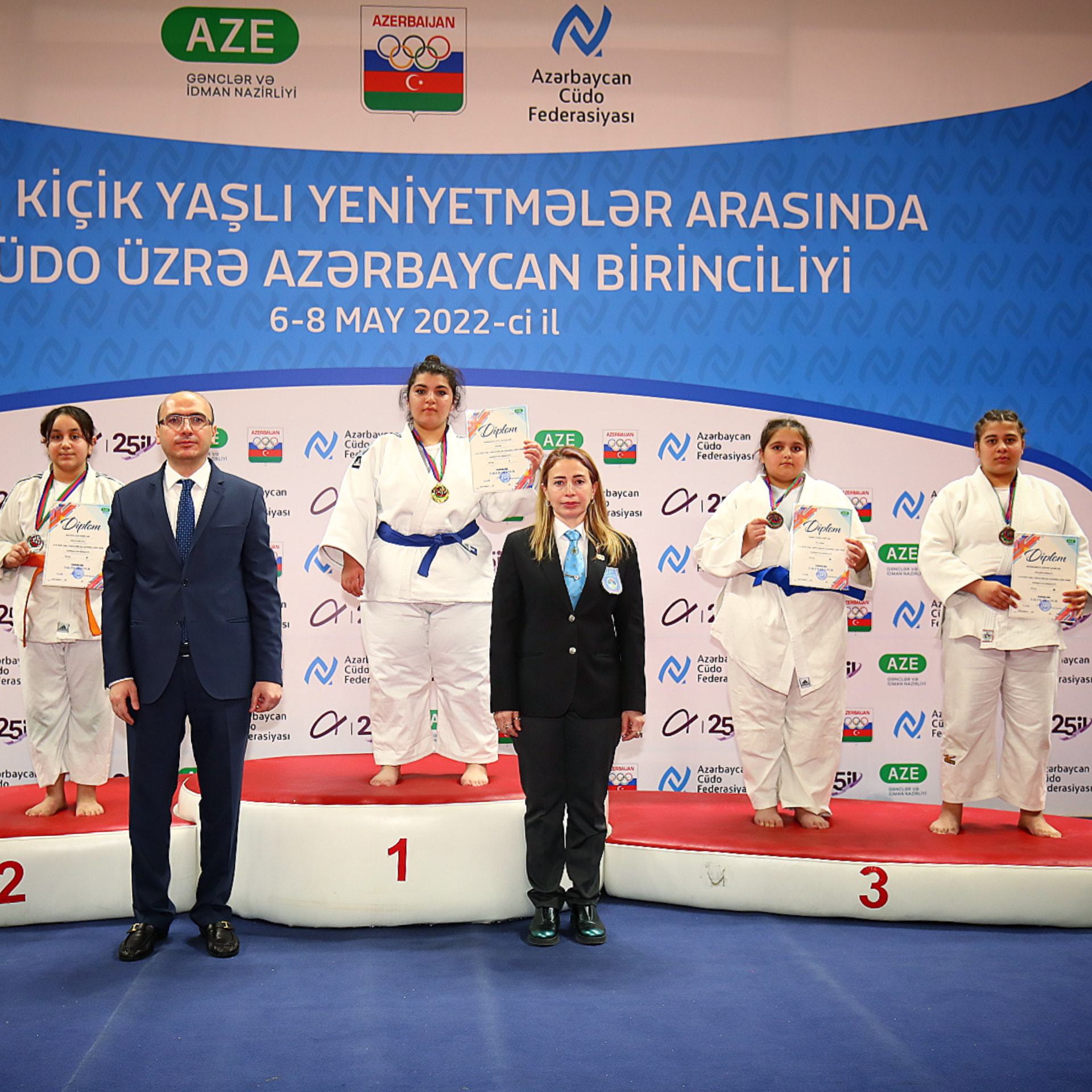 U-15 kiçik yaşlı yeniyetmələr arasında cüdo üzrə Azərbaycan birinciliyinə yekun vurulub