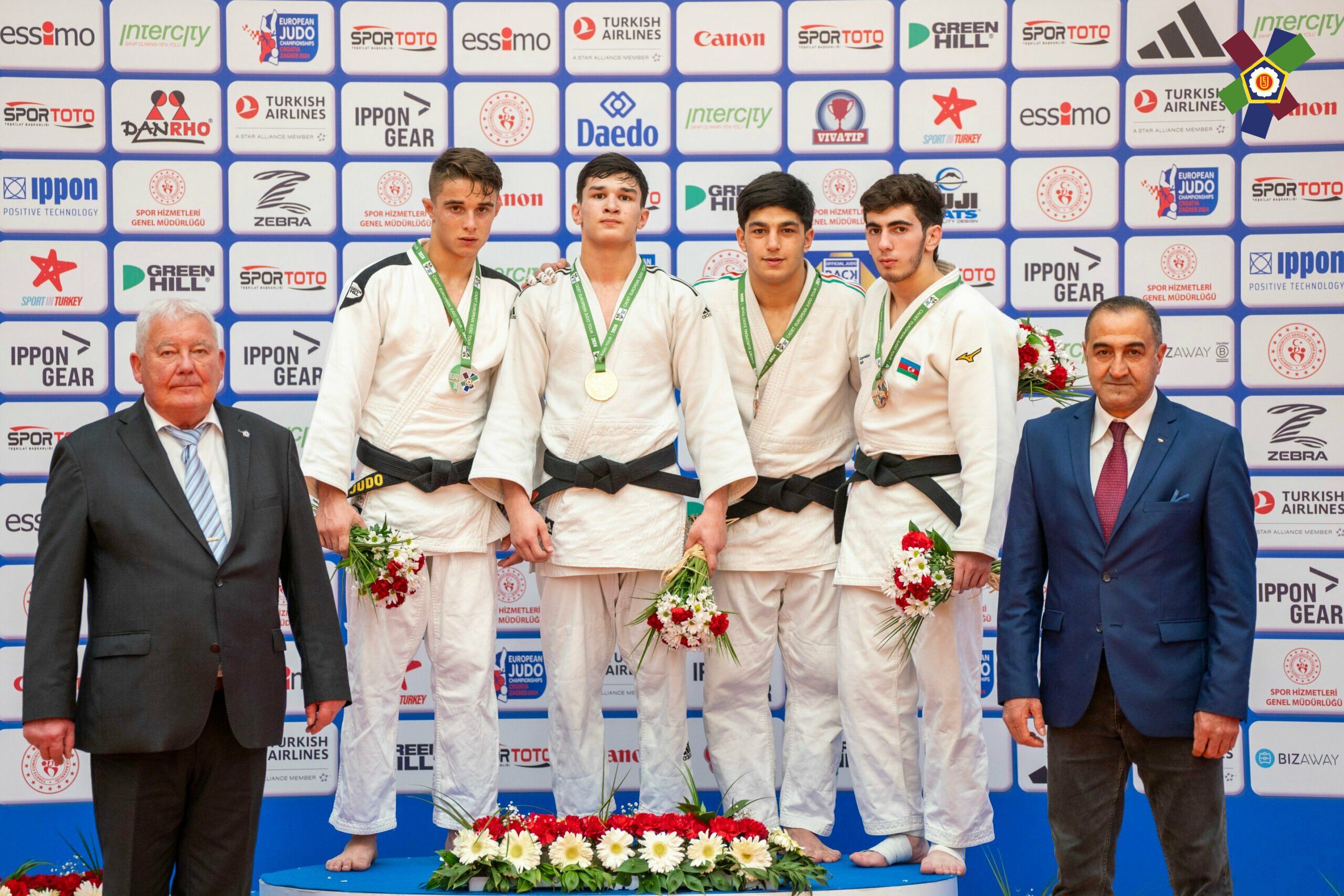 Cüdoçularımız Antalya Avropa Kubokunun ilk günündə 4 qızıl, 2 gümüş və 6 bürünc medal qazandı