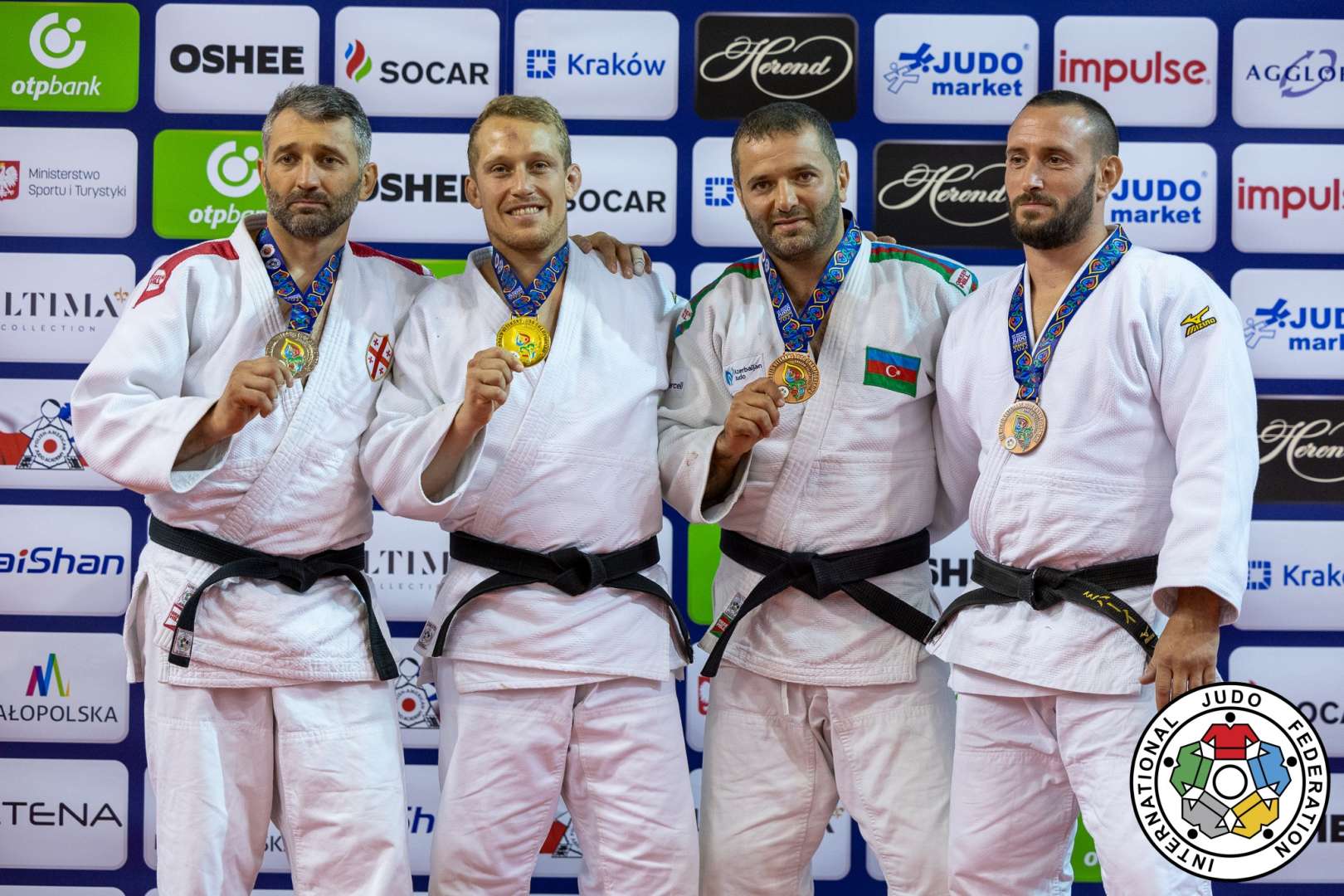 Usta cüdoçularımız Dünya çempionatında 15 medal qazandı