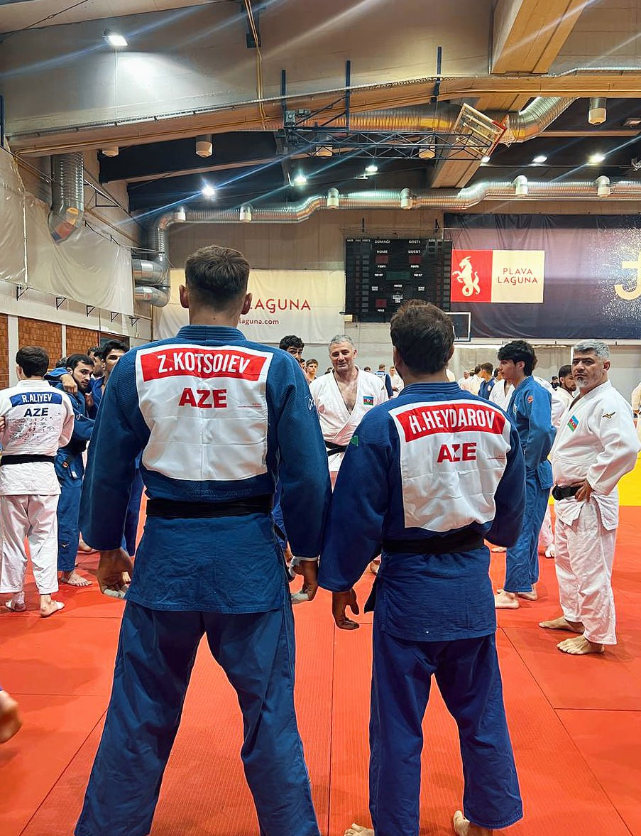 Cüdoçular Poreç Olimpiya təlim-məşq toplanışına iştirak edir