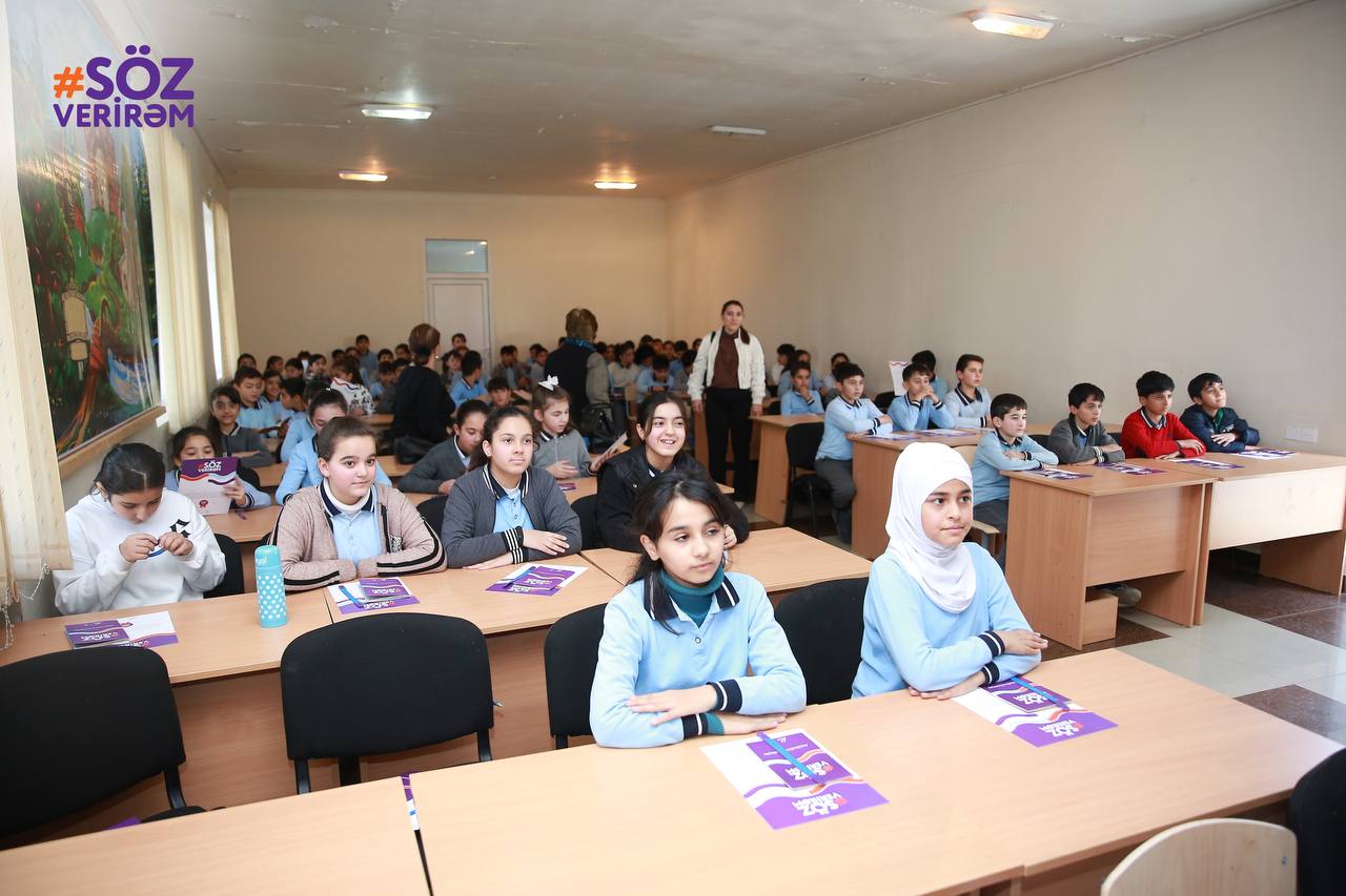“Söz verirəm” kampaniyası Gəncə şəhərində