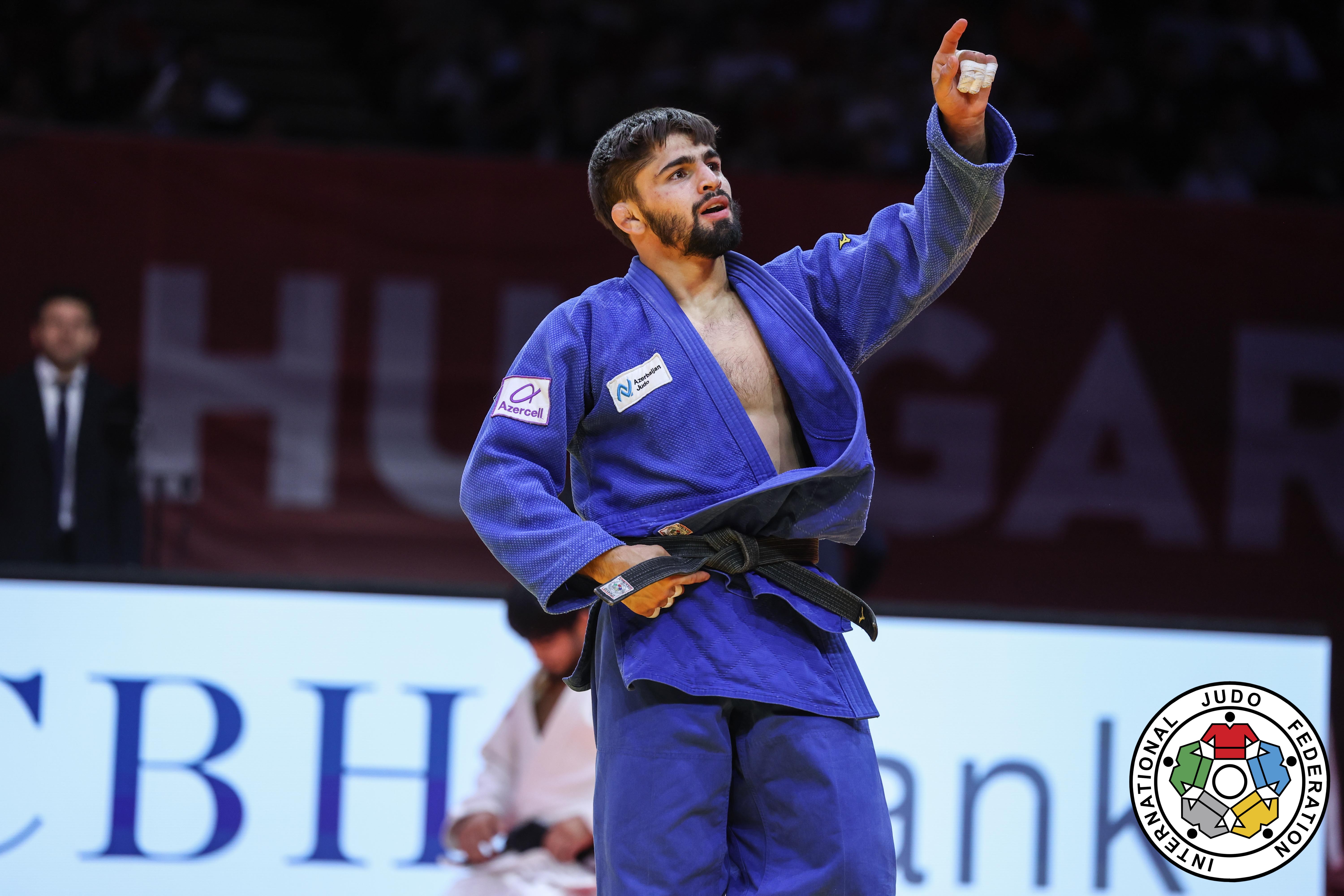 Macarıstan Böyük Dəbilqəsində Rəşiddən qızıl, Vüsaldan bürünc medal