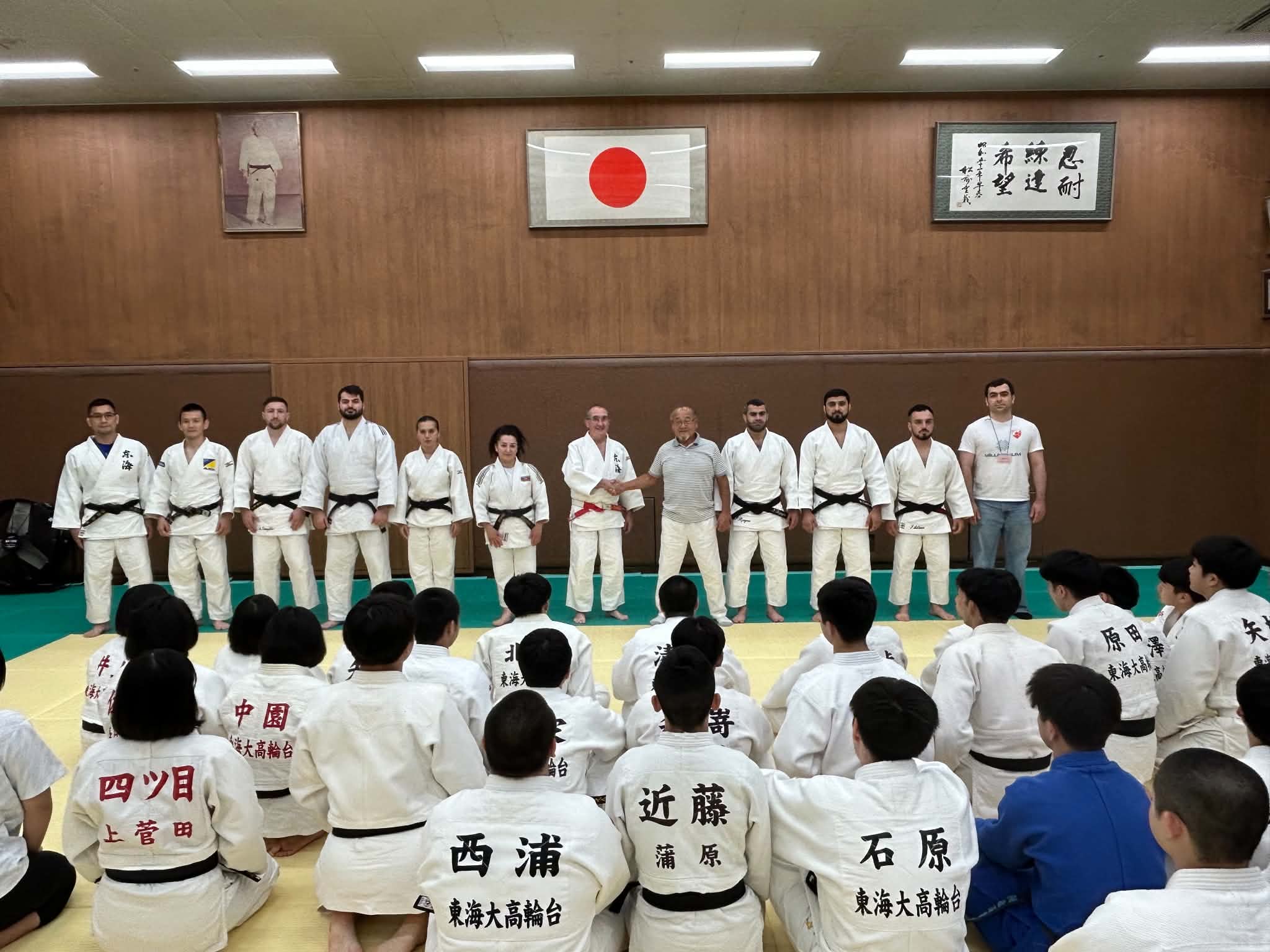 Azerbaijani Delegation Takes Part in Judo Exchange Programme in Japan