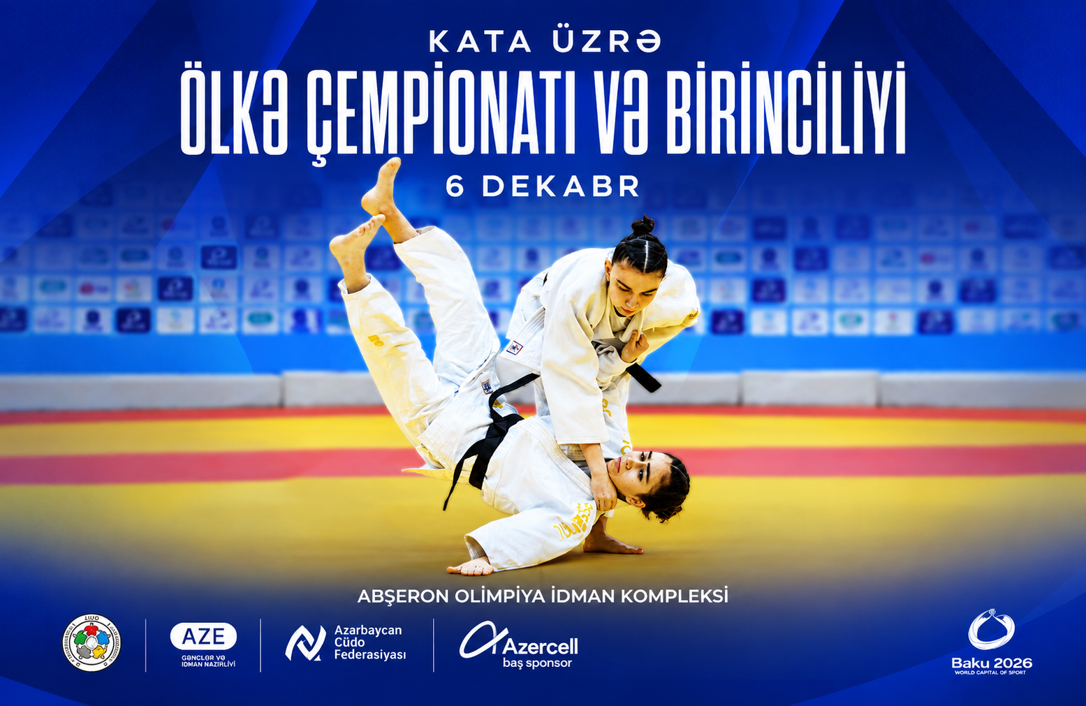 Dekabrın 6-da kata üzrə Azərbaycan çempionatı və birinciliyi keçiriləcək