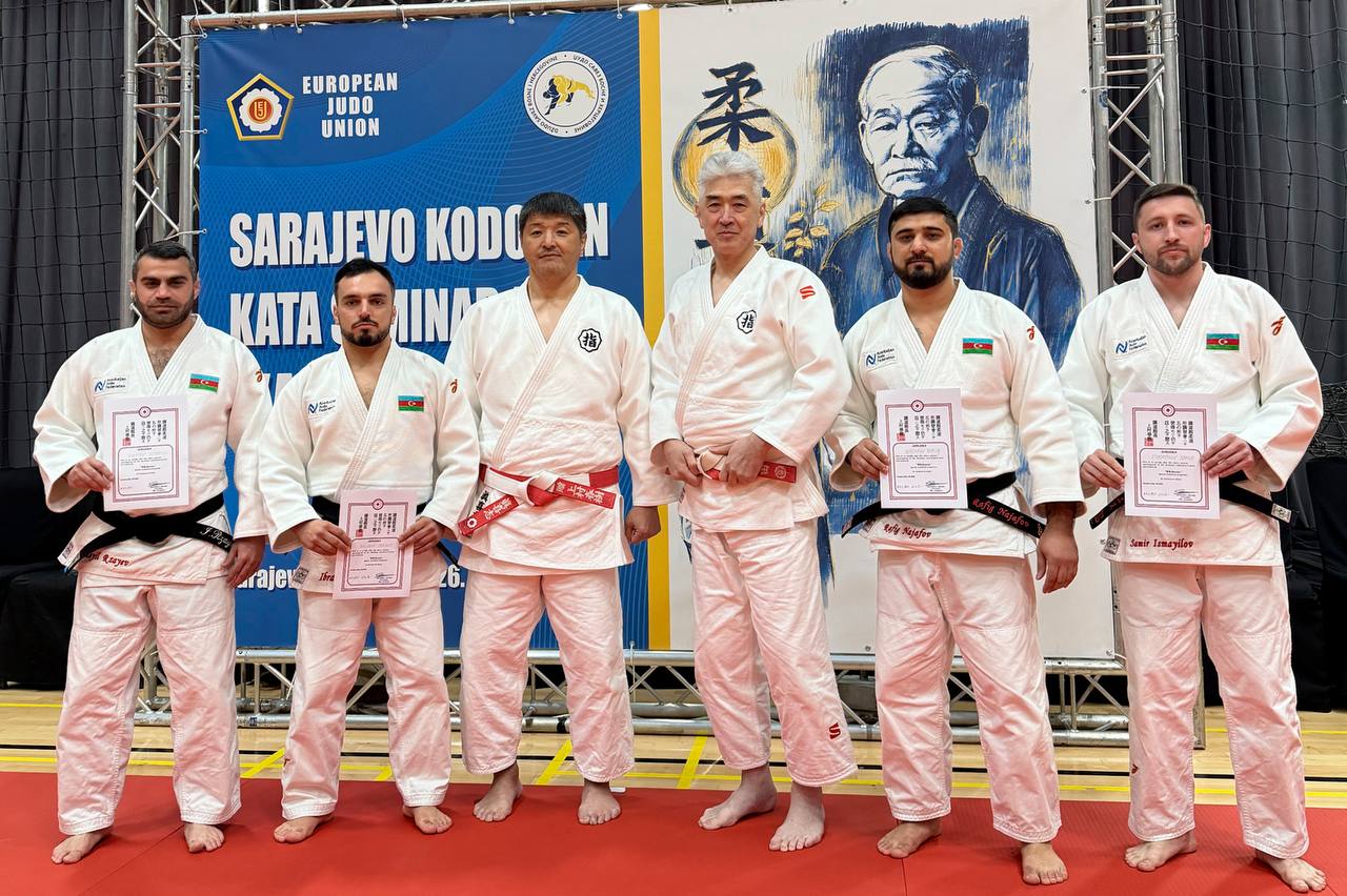 Kata ekspertlərimiz Sarayevoda keçirilən Kodokan seminarında iştirak etdilər